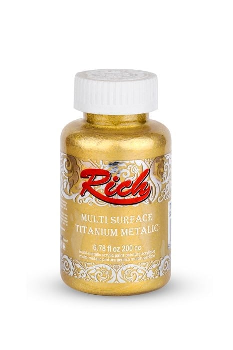 MULTI TITANIUM METALİK 200 ML SOFT GOLD Stok Kodu: TTM-200-01697