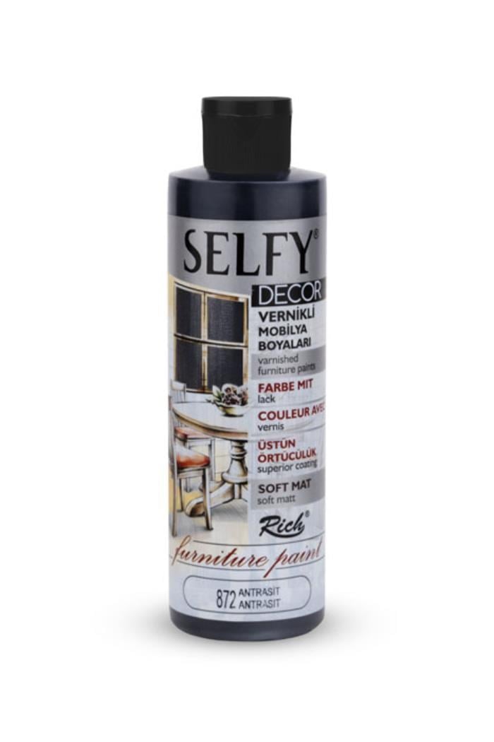 SELFY DECOR 240 ML ANTRASİT Stok Kodu: SLF-240-09465
