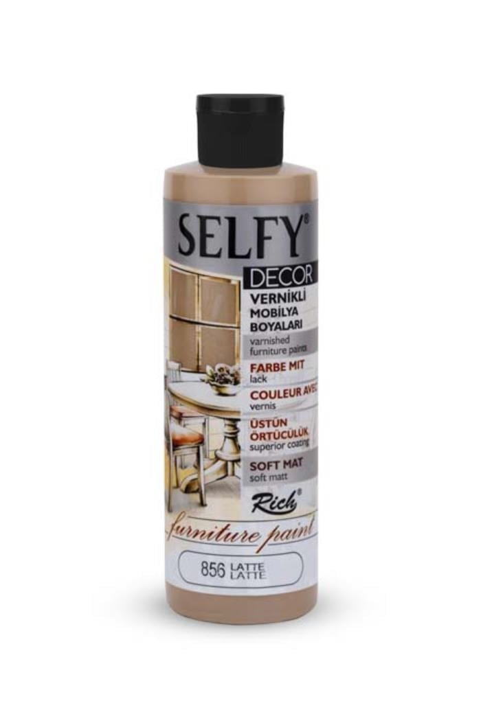 SELFY DECOR 240 ML LATTE Stok Kodu: SLF-240-09457