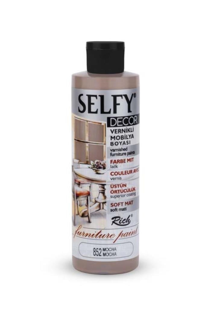 SELFY DECOR 240 ML MOCHA Stok Kodu: SLF-240-09455