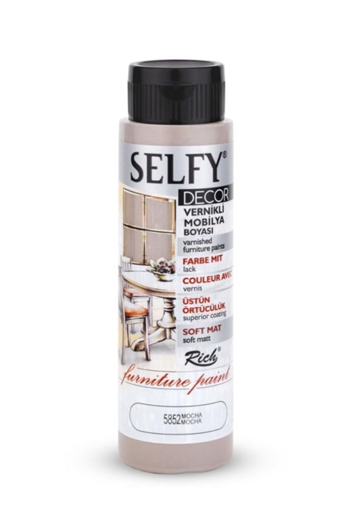 SELFY DECOR 500 ML MOCHA Stok Kodu: SLF-500-09584