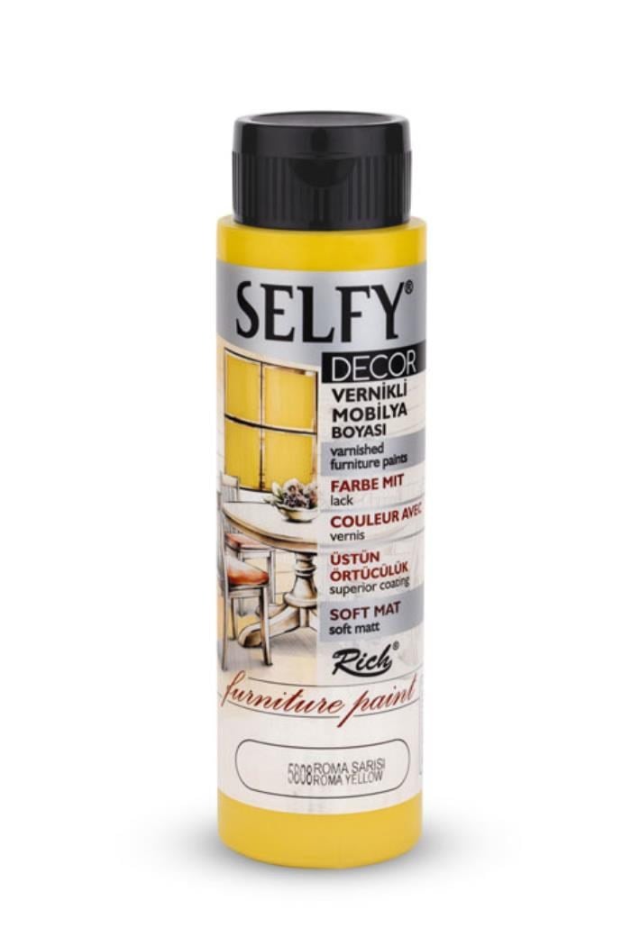 SELFY DECOR 500 ML ROMA SARISI Stok Kodu: SLF-500-09473