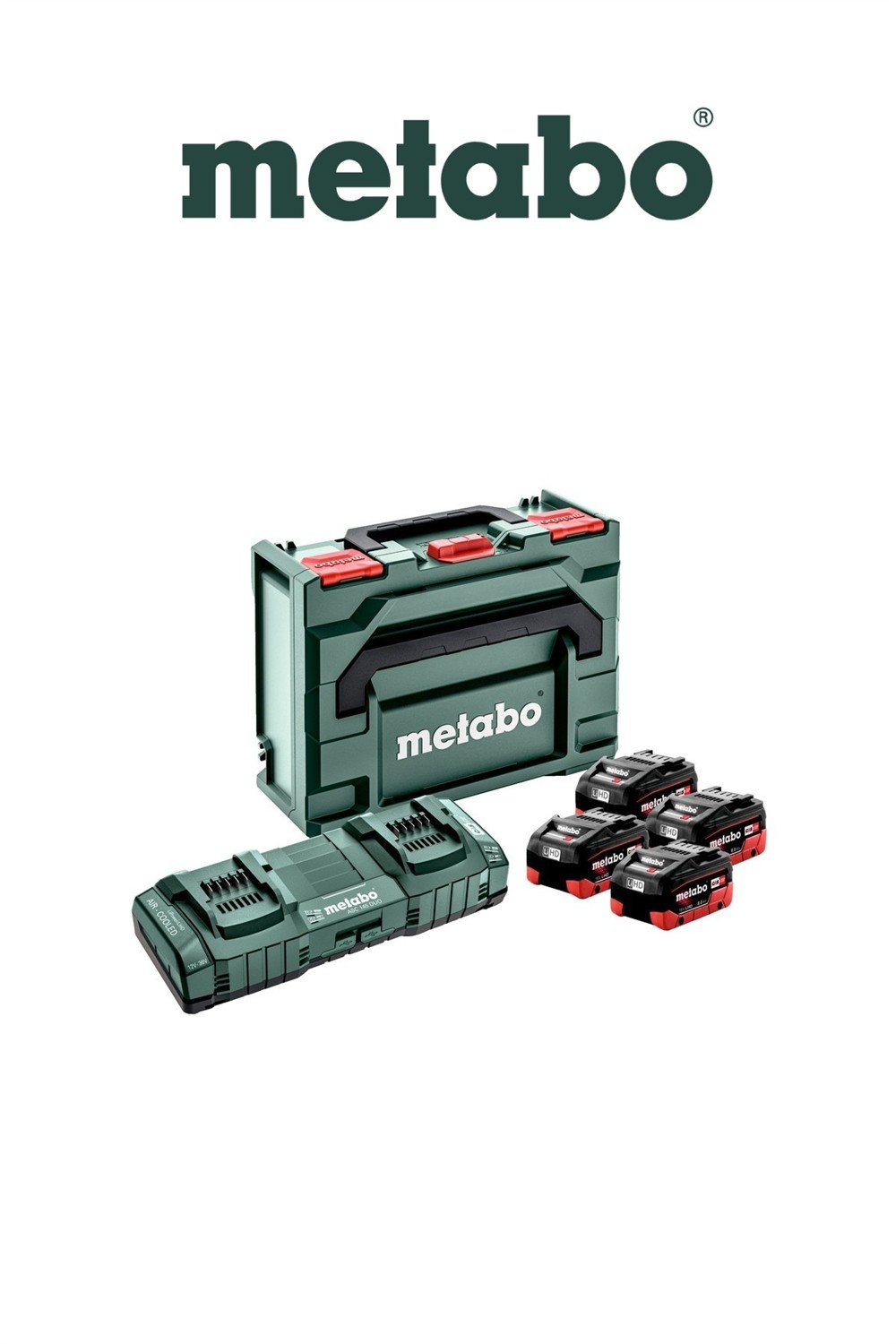 Metabo BASIC SET 4xLiHD 8.0 Ah
