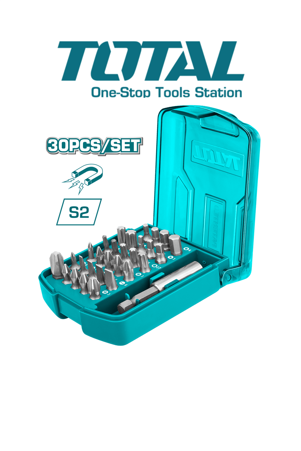 Total 30 Parça 25Mm Bits Uç Seti