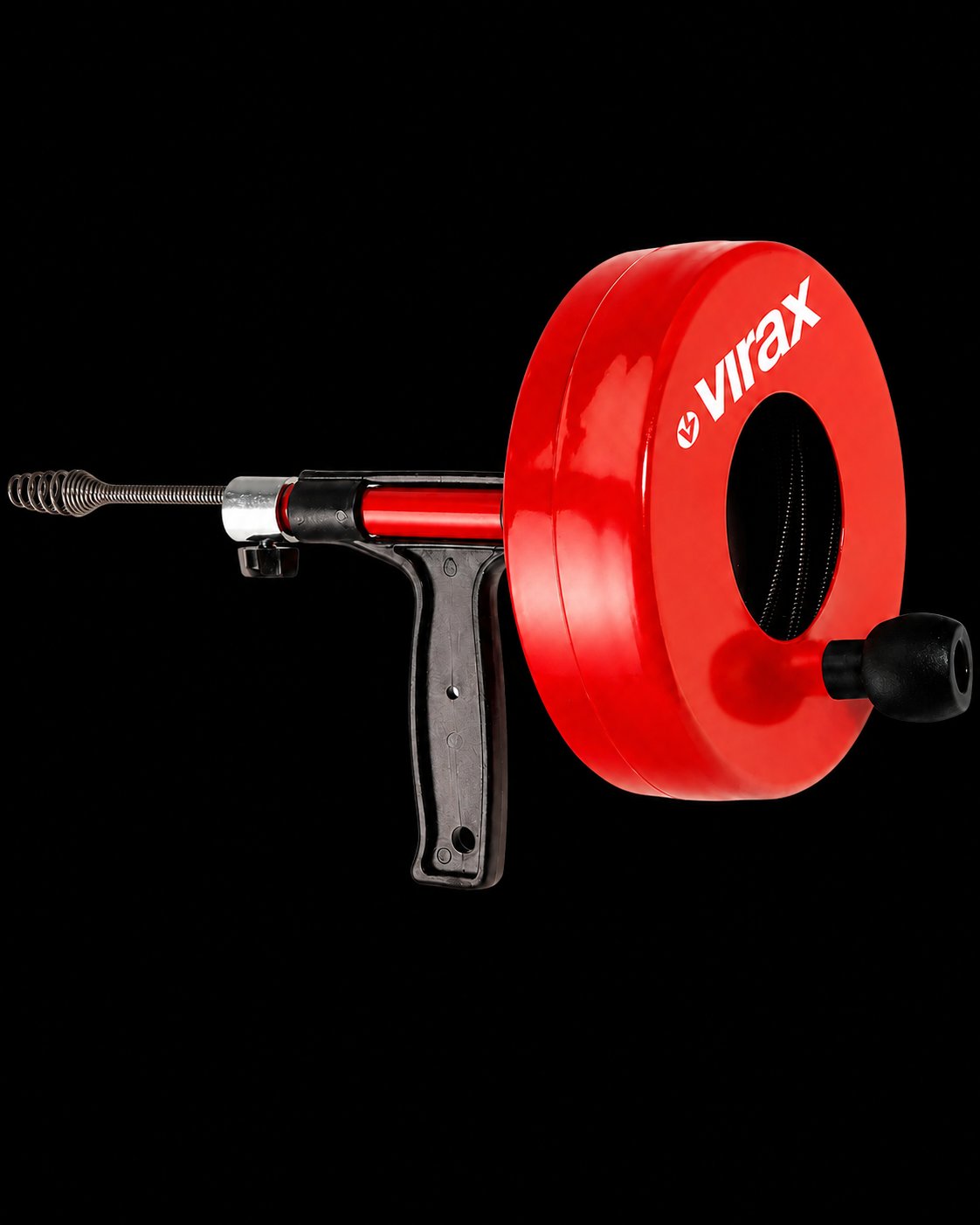 Virax - Profesyonel Kanal (Gider) Açma Makinesi (25-50 MM Çap, 10.5 MT)
