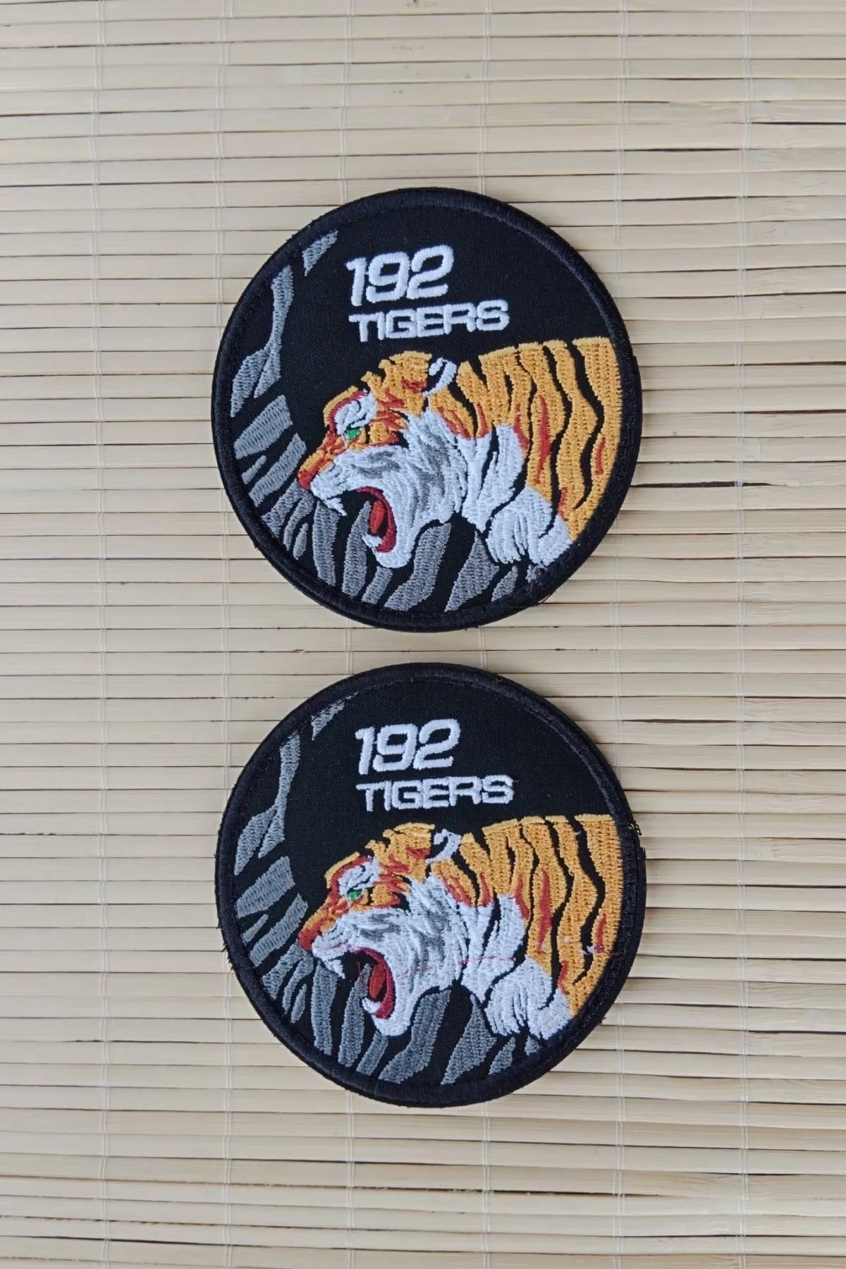 192 Tigers Nakis İslemeli Arma Patch Pec