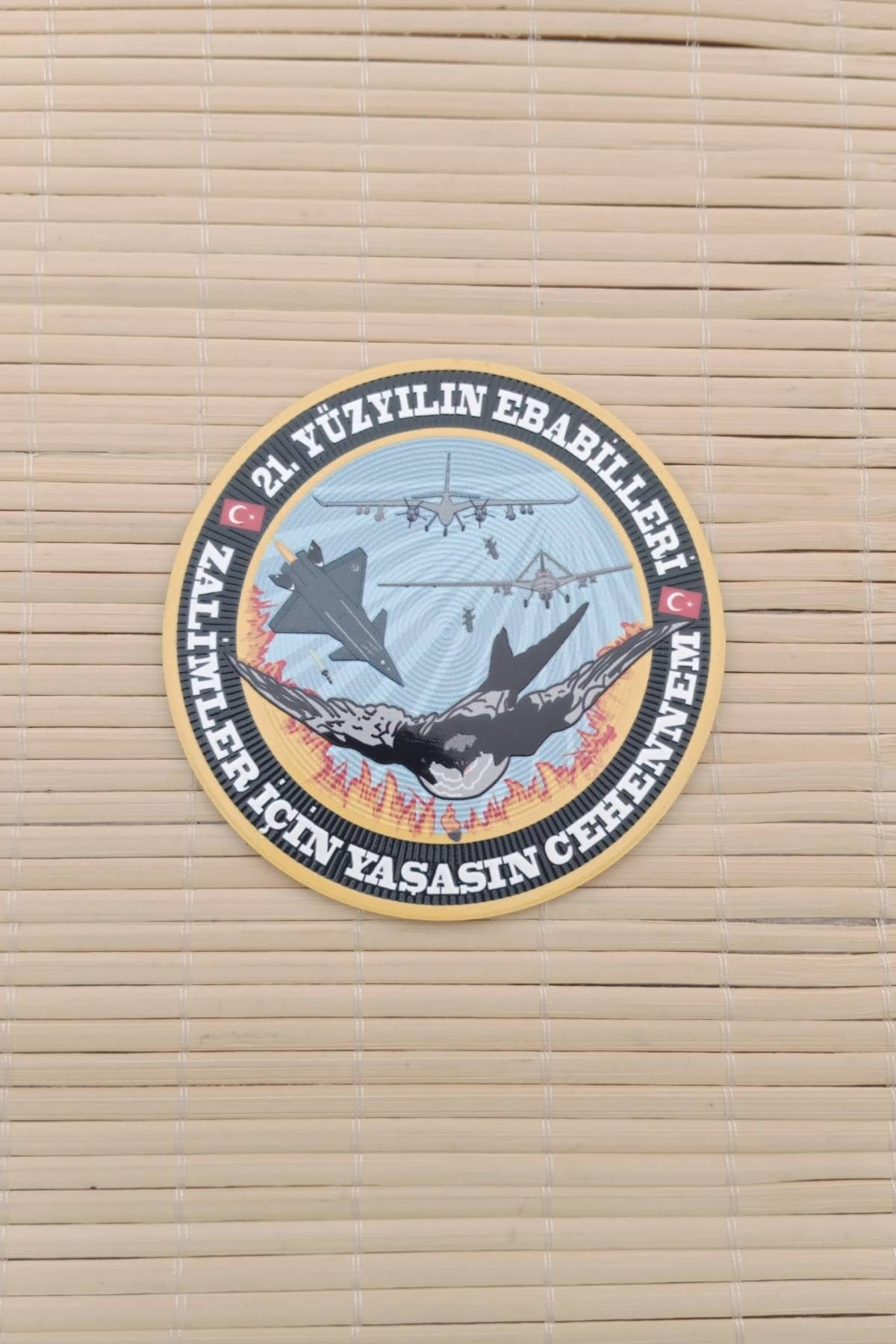 21. Yuzyilin Ebabilleri Zalimler icin Yasasin Cehennem 3D TPU Termoplastik Yeni Gogus Arma Patch Pec