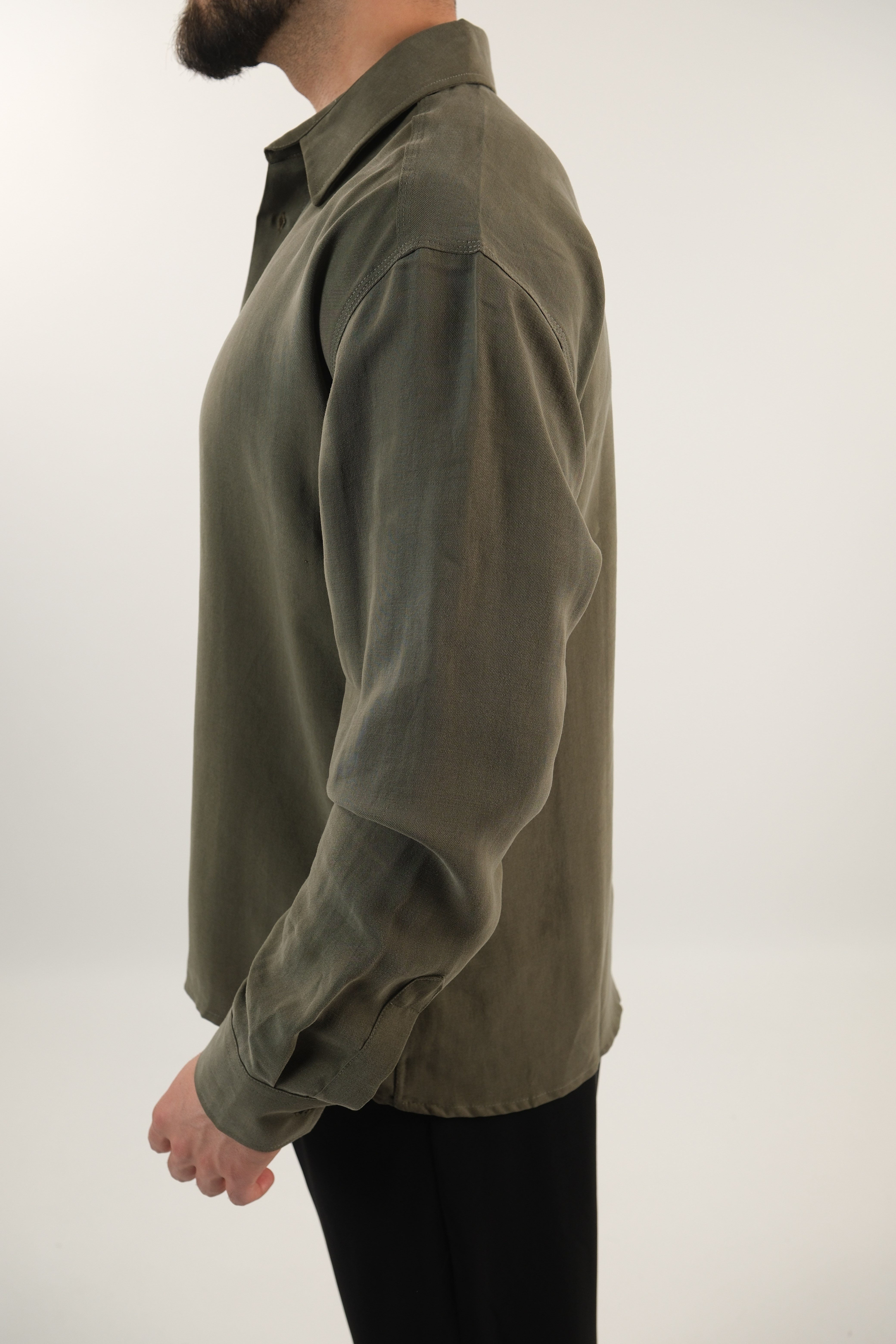 Modal Kumaş Oversize Gömlek