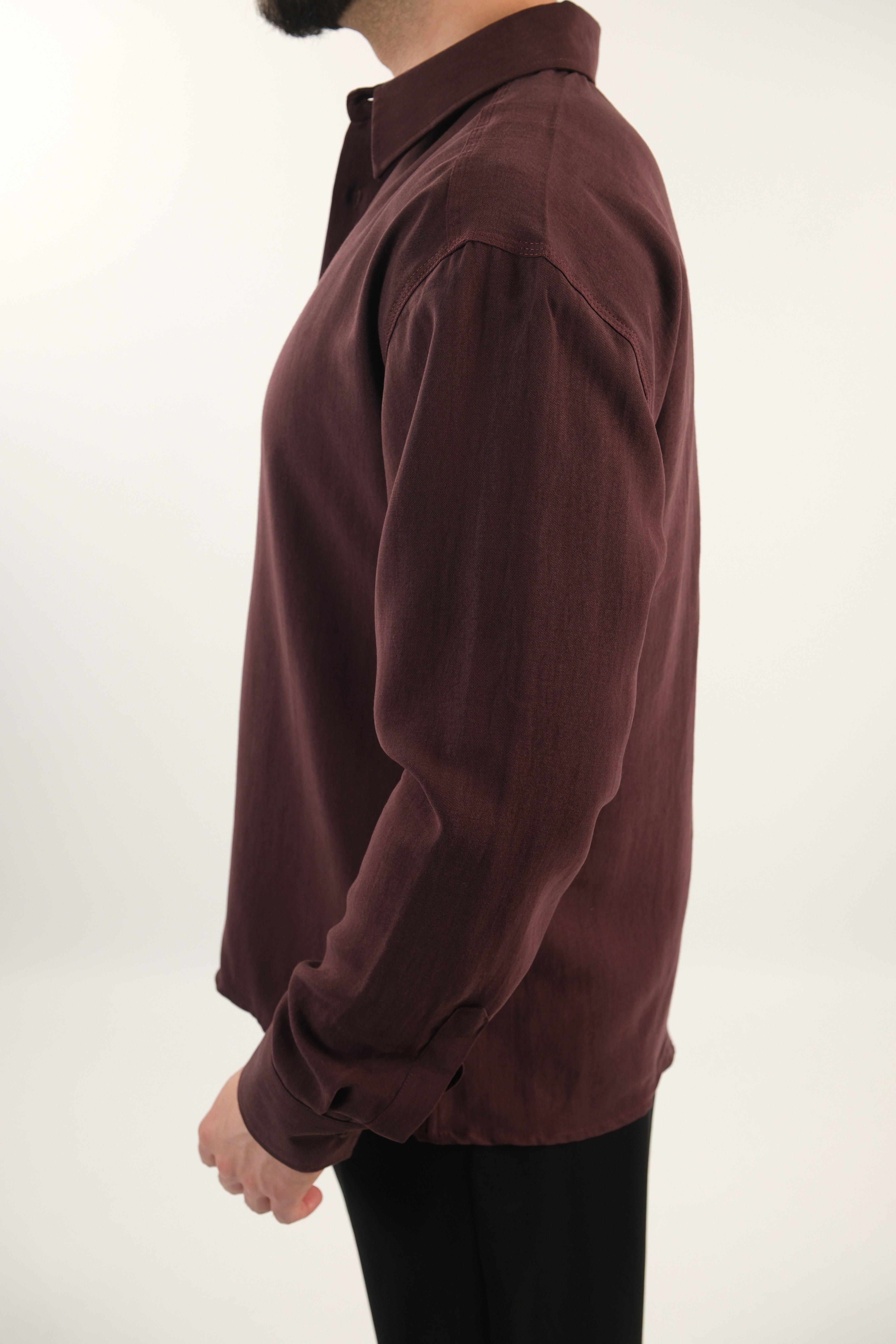 Modal Kumaş Oversize Gömlek
