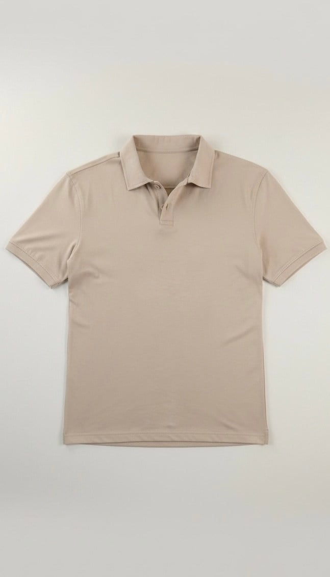 Pamuklu Polo Yaka Tişört