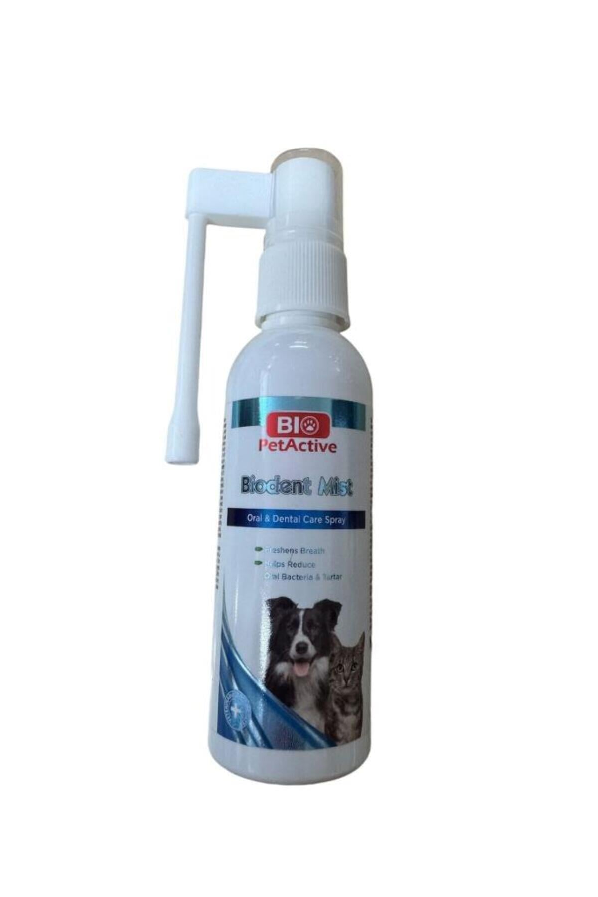 Biopetactive Biodent Mist 50Ml Kedi Köpek Ağız Bakım Spreyi Skt : 09/2027