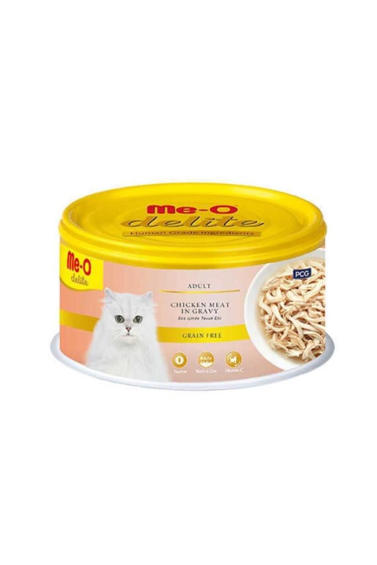 Delite Tavuk Etli Kedi Konservesi 80 Gr