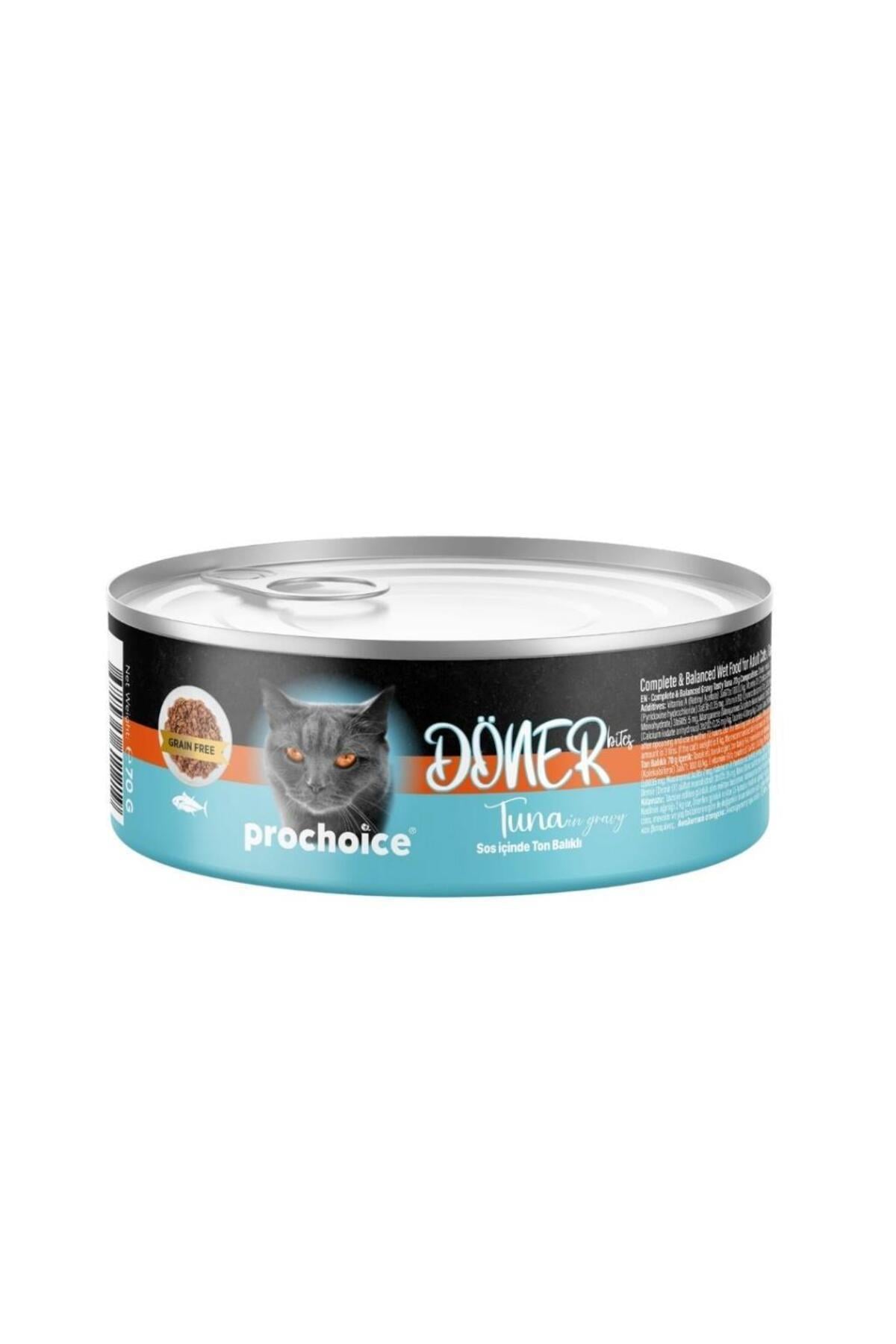 Döner Bites Ton Balık Yetişkin Kedi Konservesi 70 GR