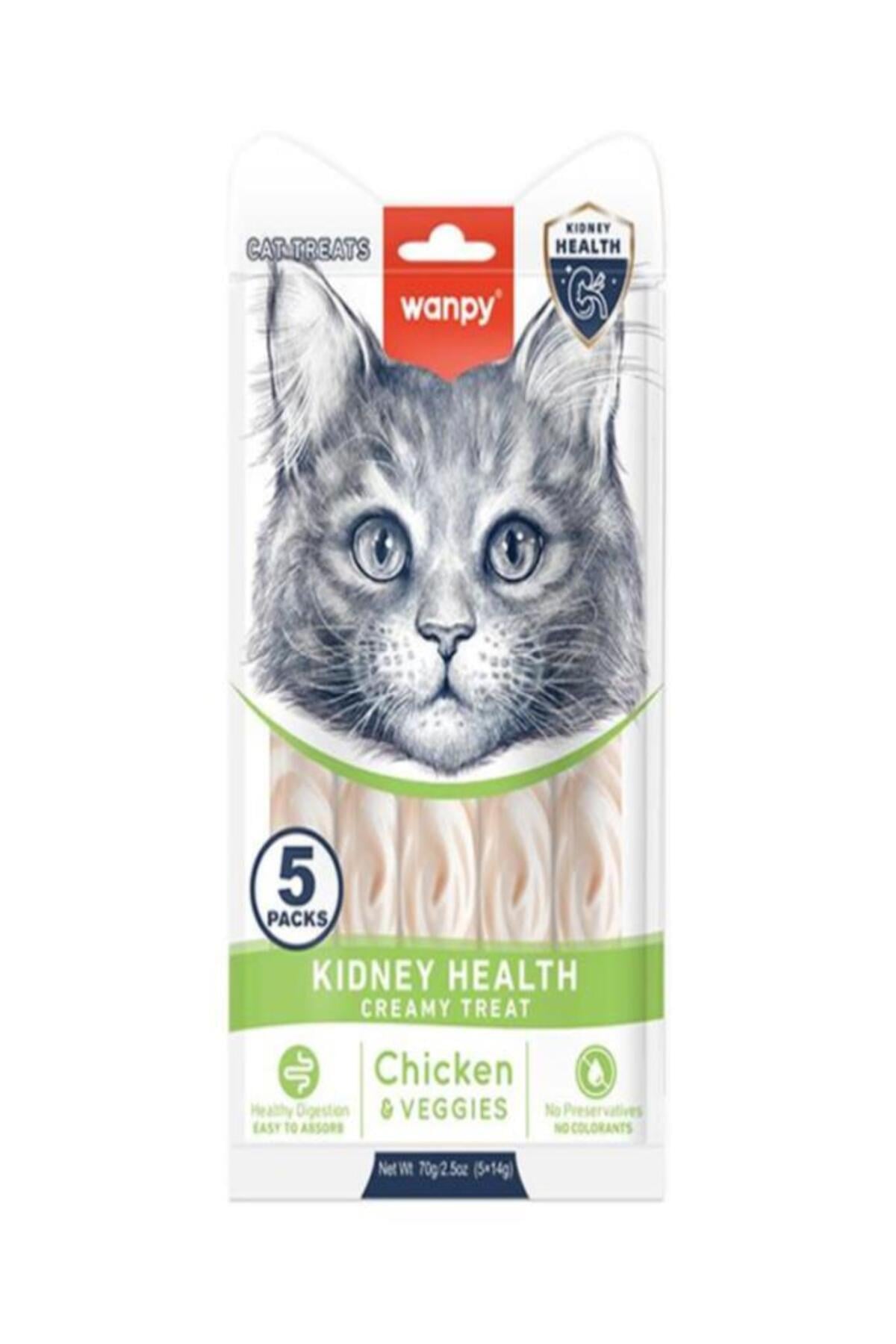 Functional Creamy Lickable Treat – İçin Kedi Ödülü (5x14gr)