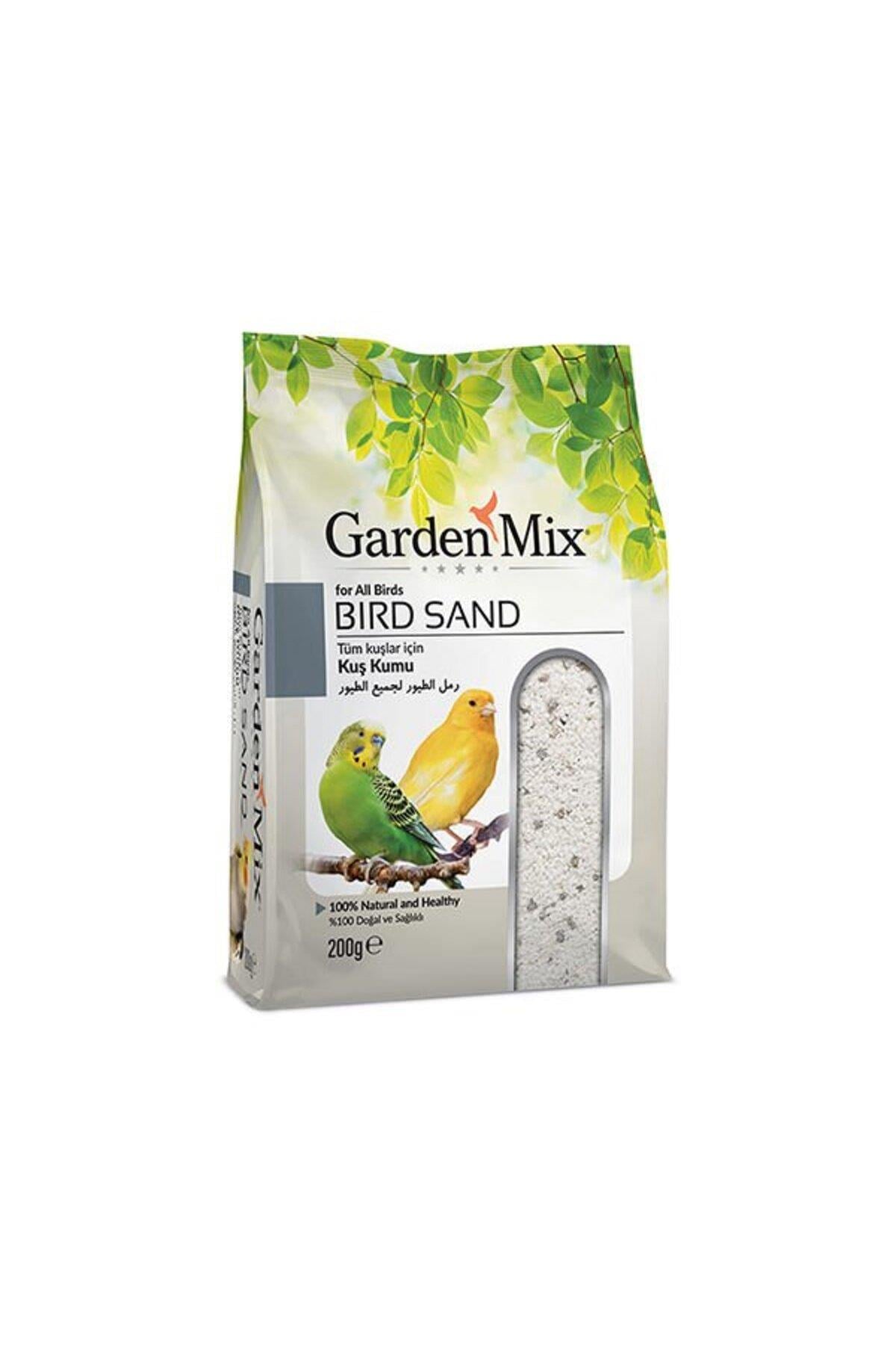 Garden Mix Tüm Kuşlar için Doğal ve Sağlıklı Kuş Kumu 200 Gr