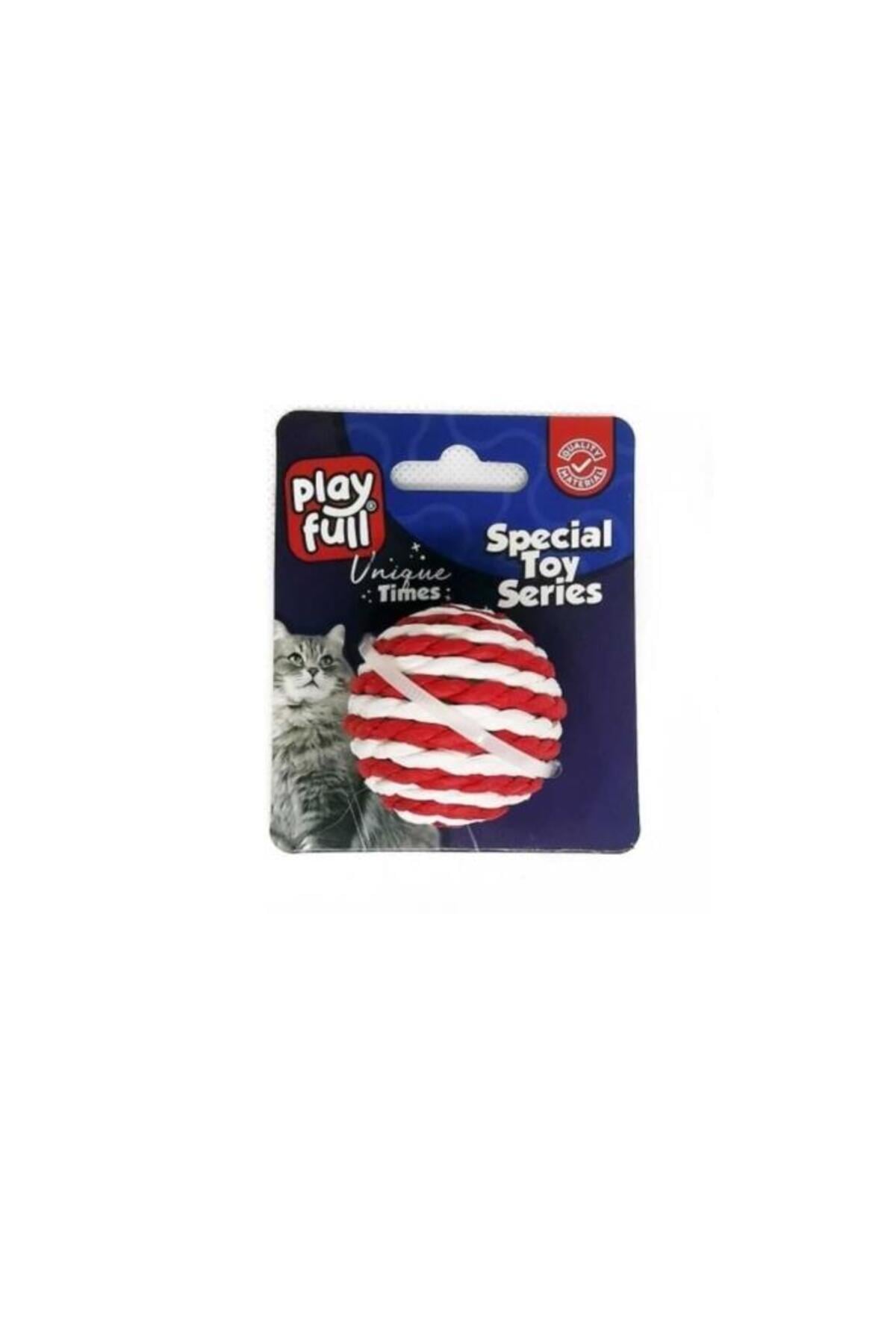 Hasır Top Kedi Oyuncağı 4 Cm