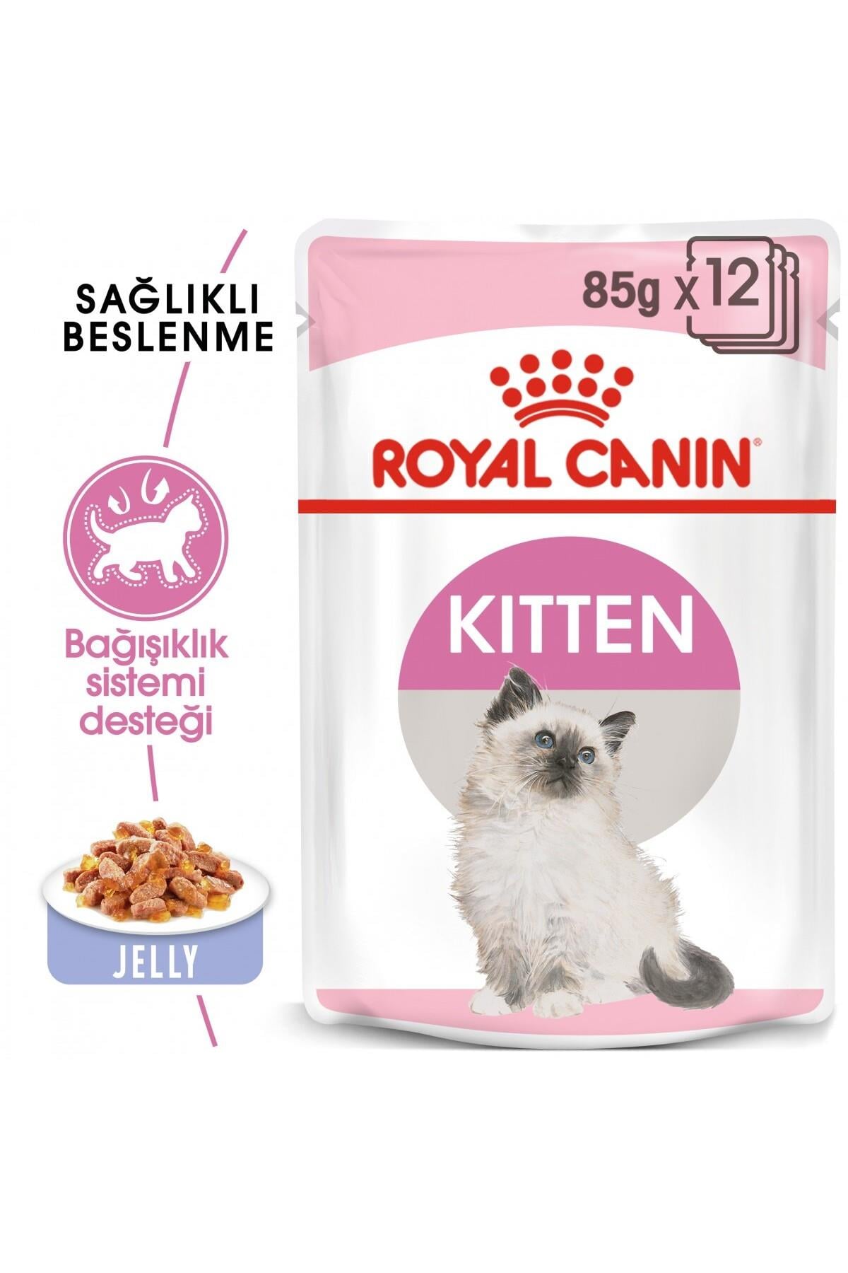 Jelly Kitten Instinctive Yaş Yavru Kedi Maması 85 Gr