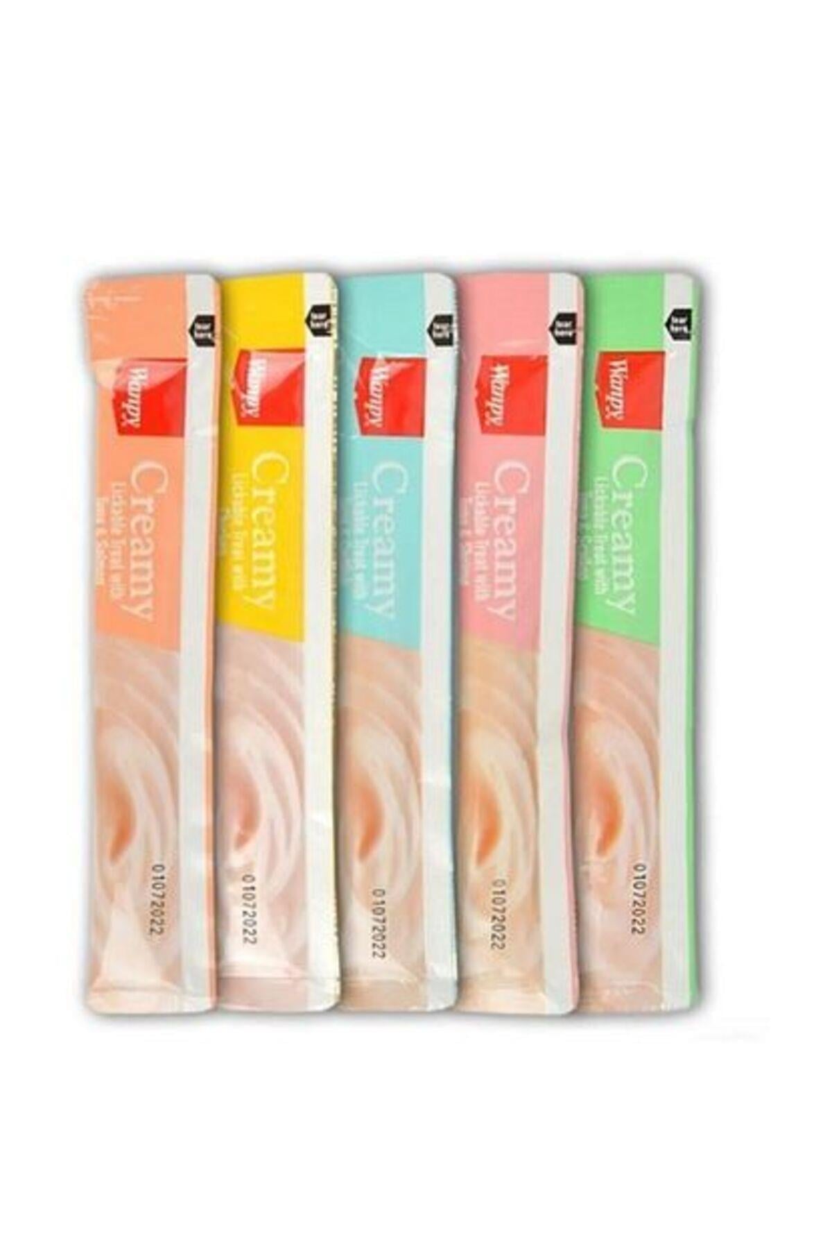 Karışık 8 Lezzetli Krema Kedi Ödülü 25x14 G