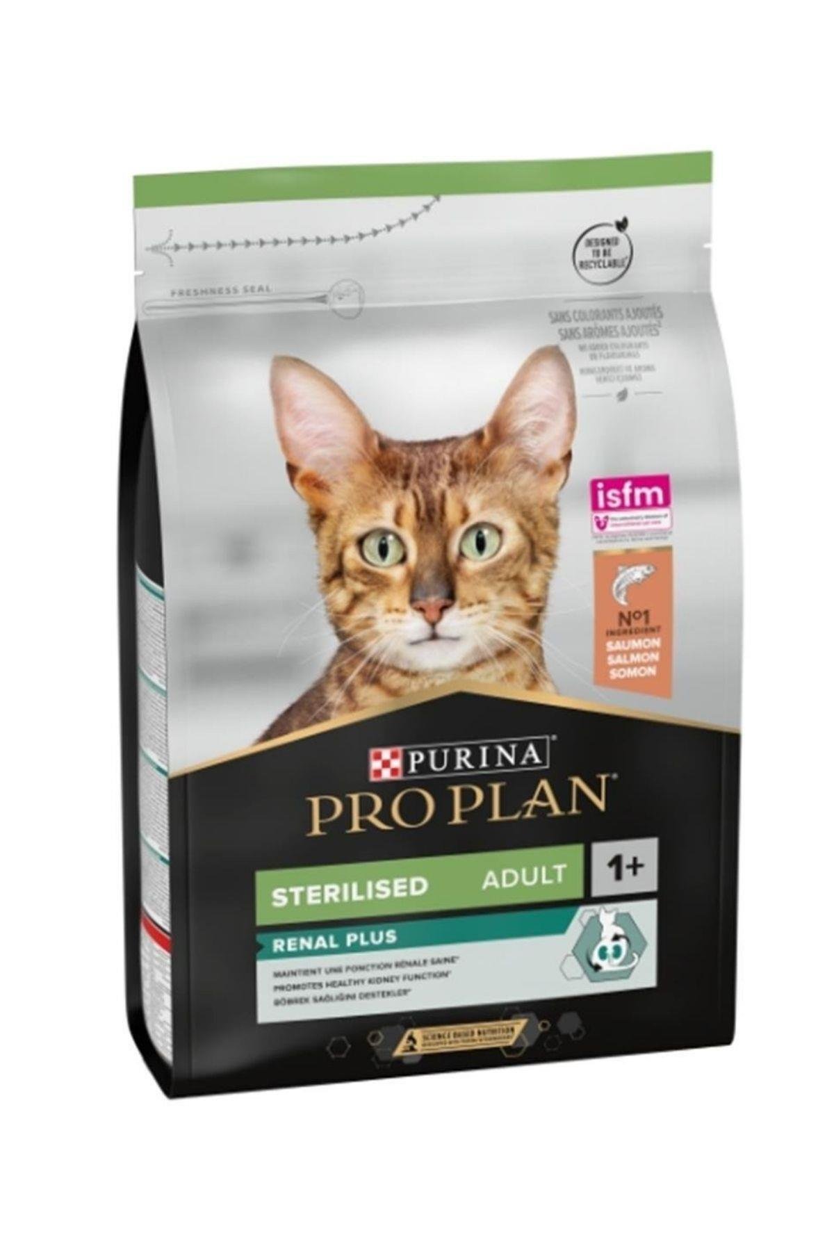Kısırlaştırılmış Somonlu Kuru Kedi Maması 3 Kg