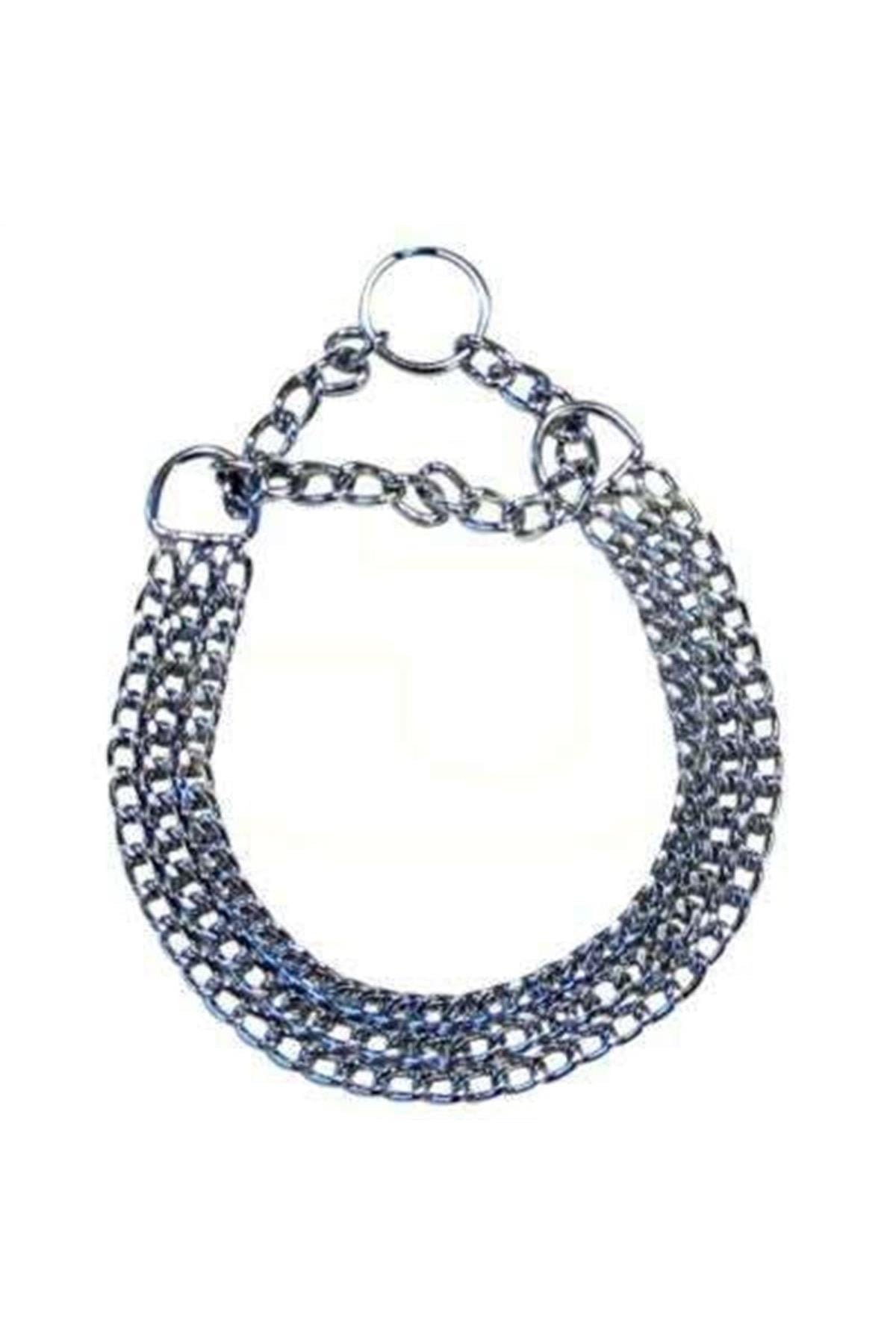 Köpekler Için 3 Sıra Boyun Zinciri 2,0 Mm X 30 Cm