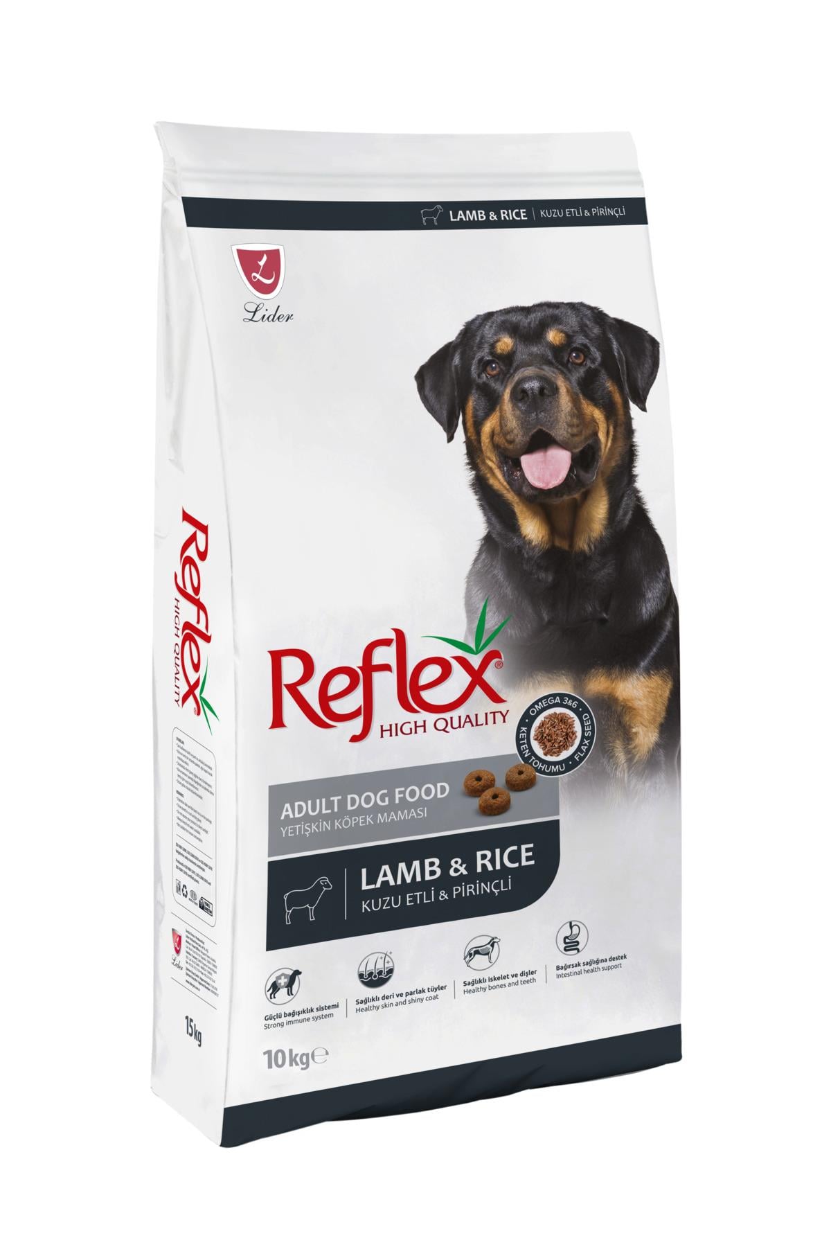 Kuzu Etli ve Pirinçli Yetişkin Köpek Maması 10 kg