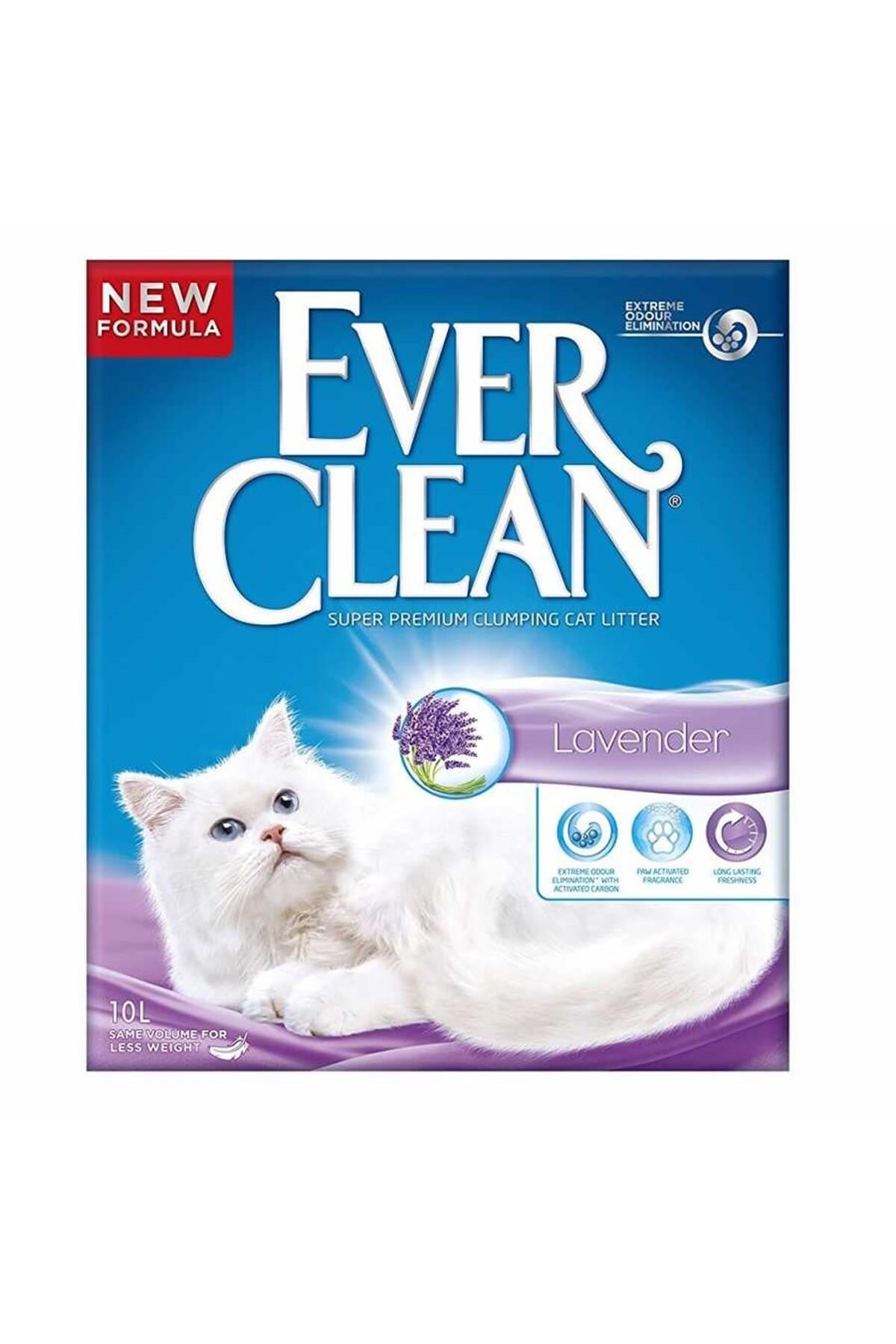 Lavender Lavanta Kokulu Ince Taneli Topaklaşan Kedi Kumu 10 L
