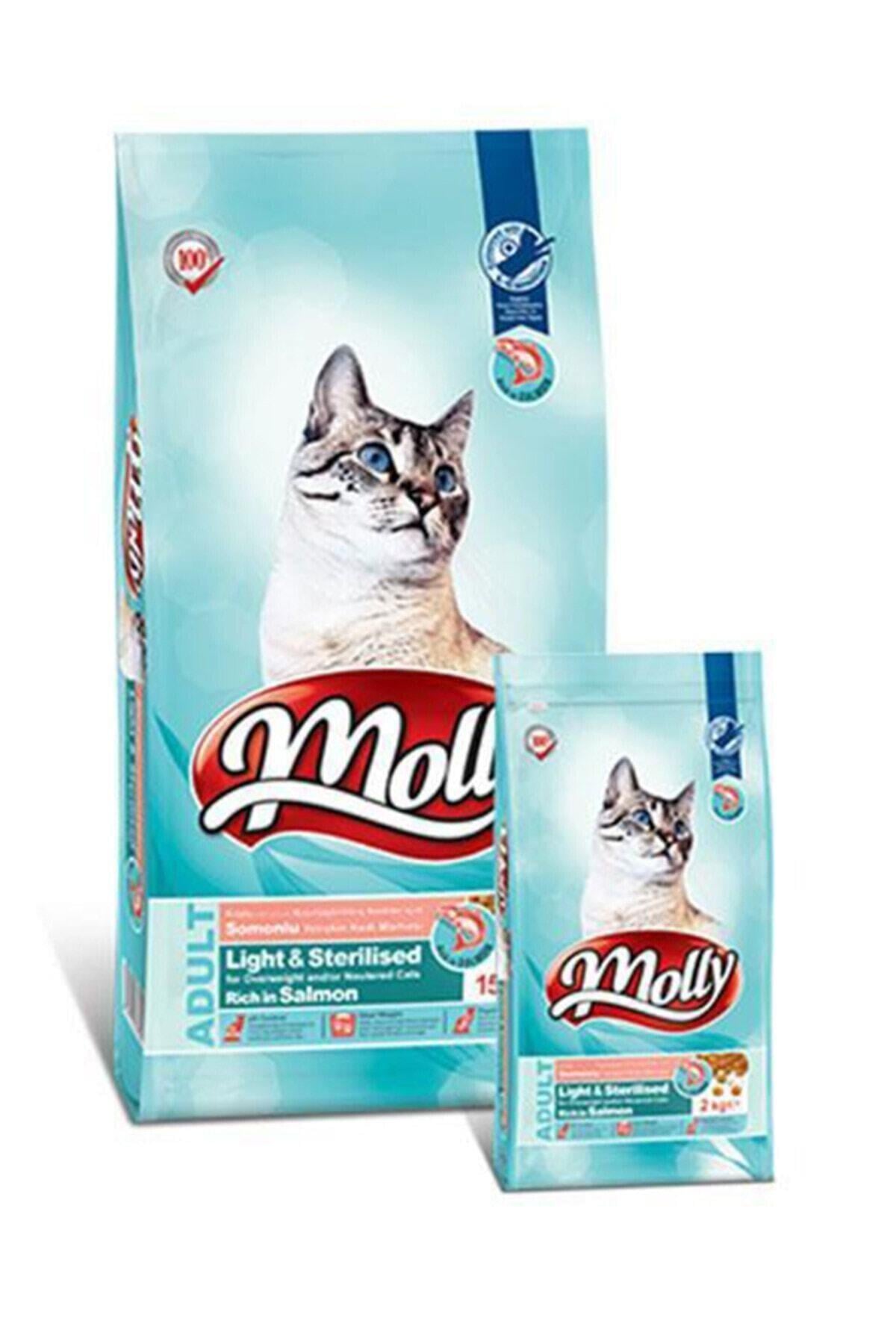Light Sterilised Somonlu Kedi Maması 15 Kg