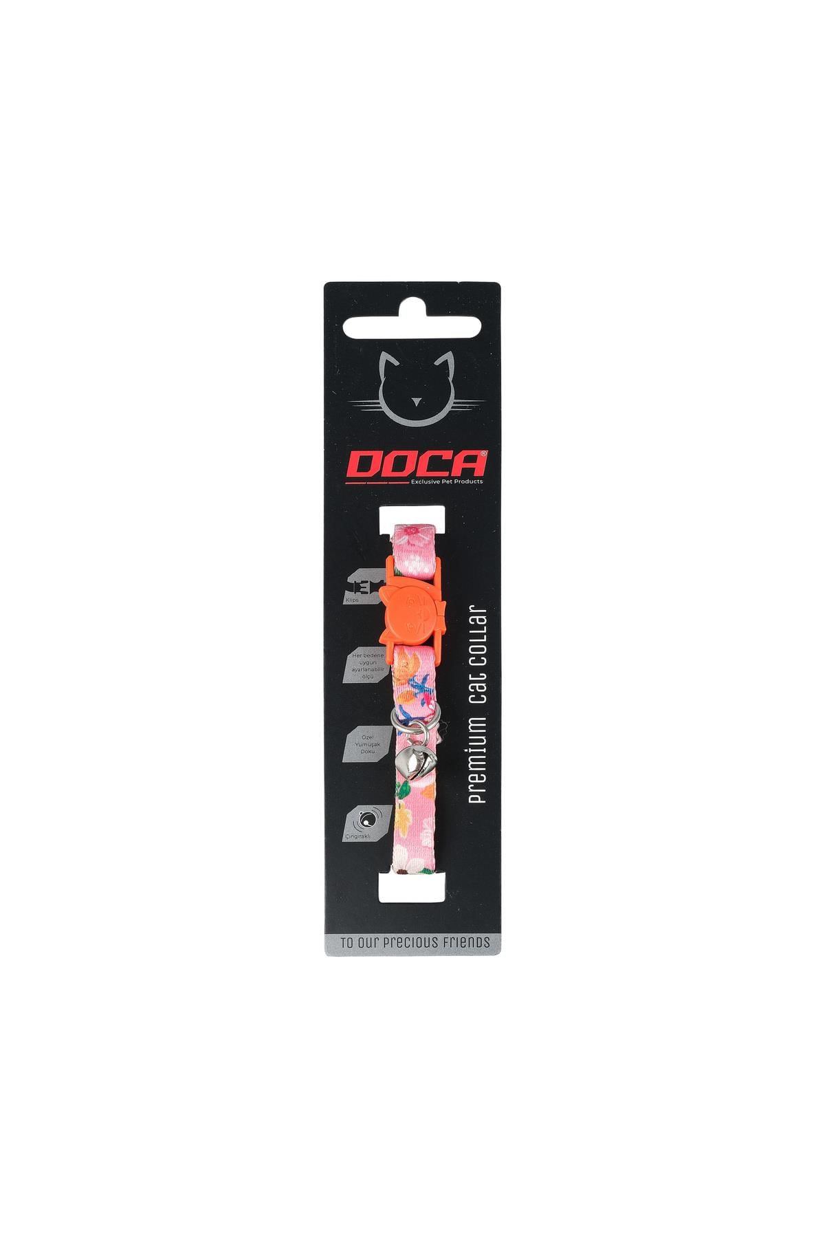 Premium Safety Click Kedi Boyun Tasması Spring
