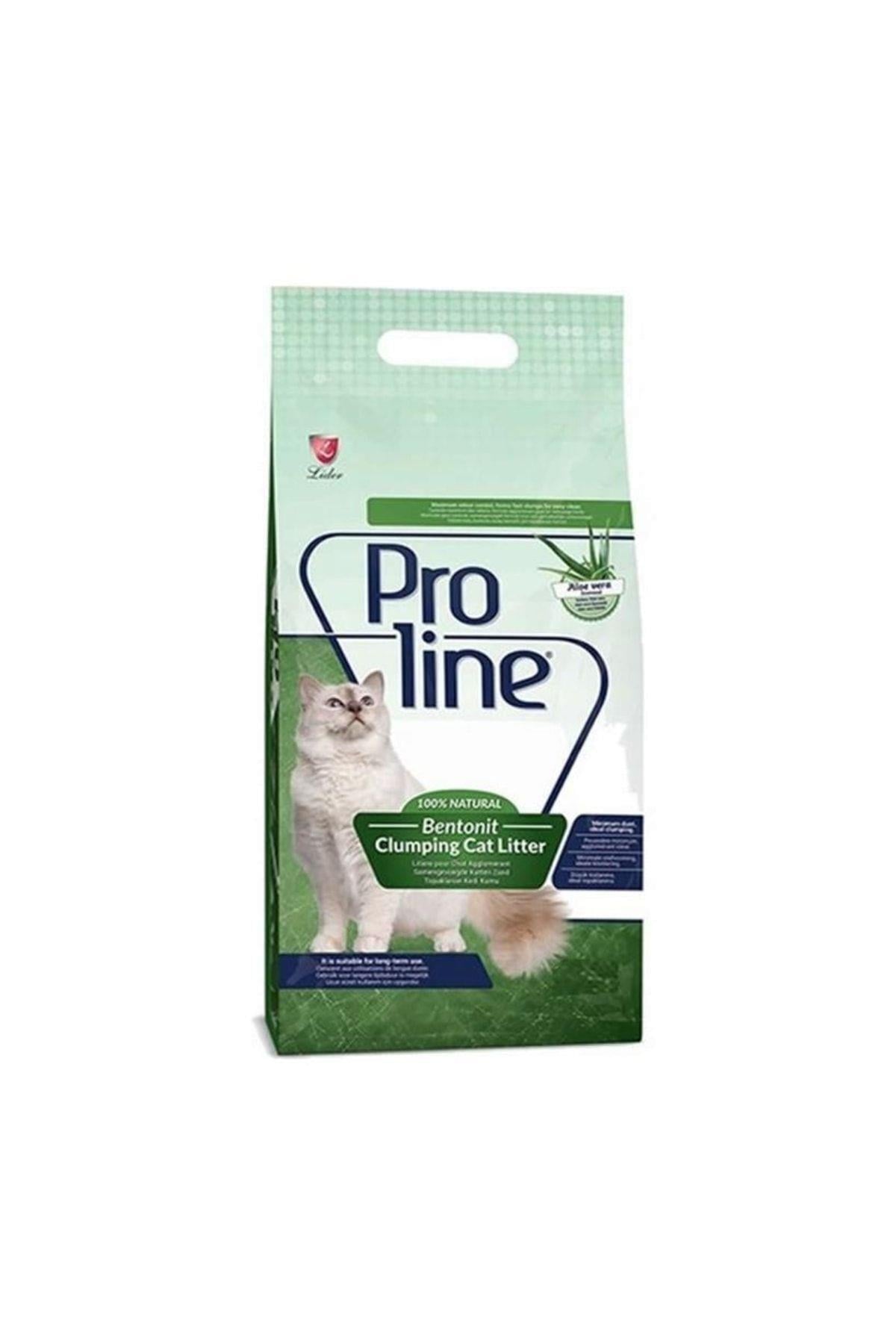 Proline Topaklanan Ince Aloe Veralı Kedi Kumu 5lt