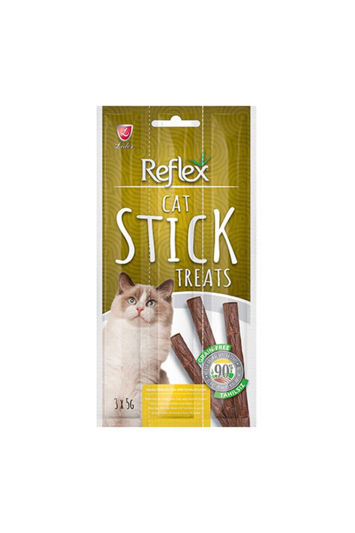Stick Hindili ve Kuzulu Tahılsız Kedi Ödül Çubuğu 3x5 Gr