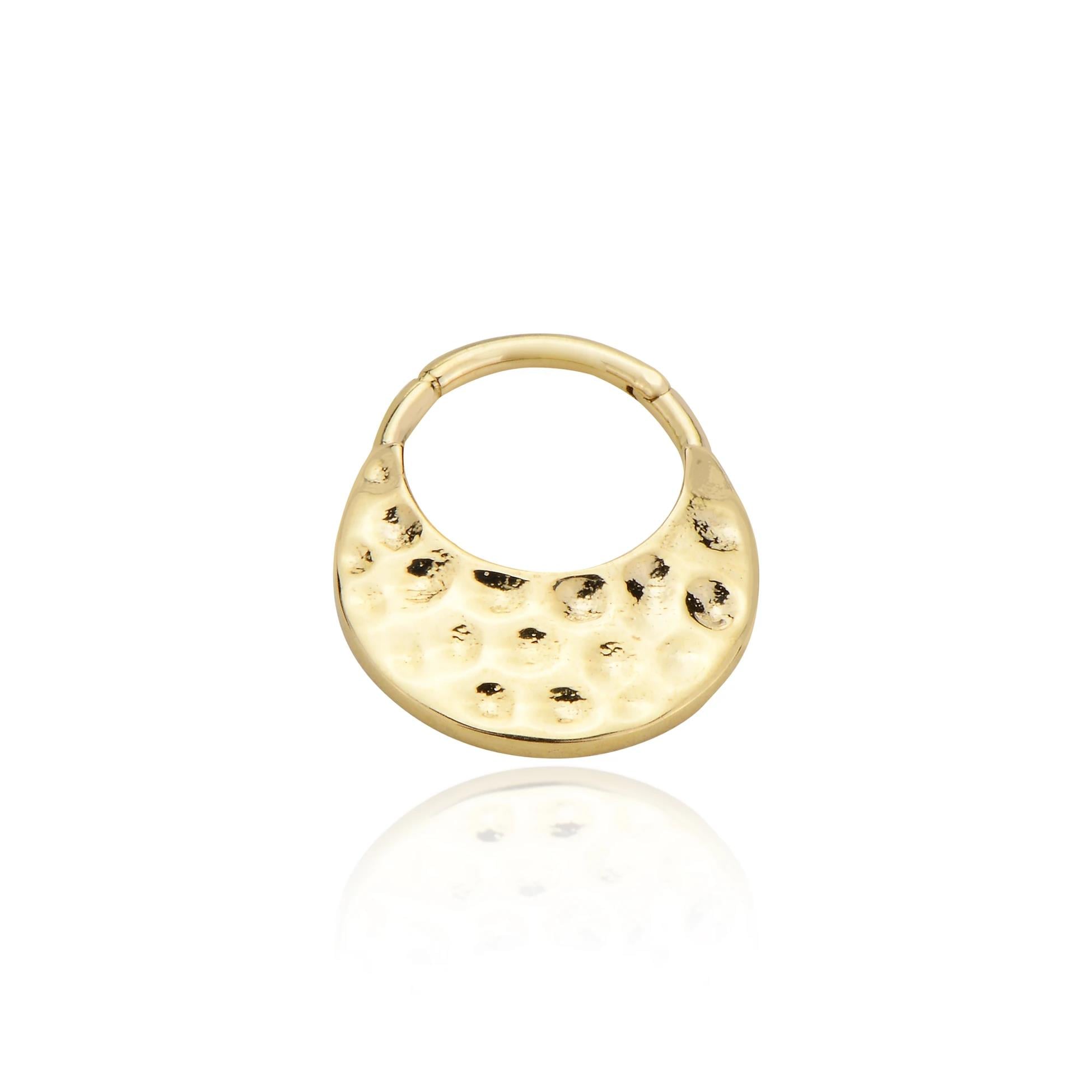Dövme desen halka helix piercing