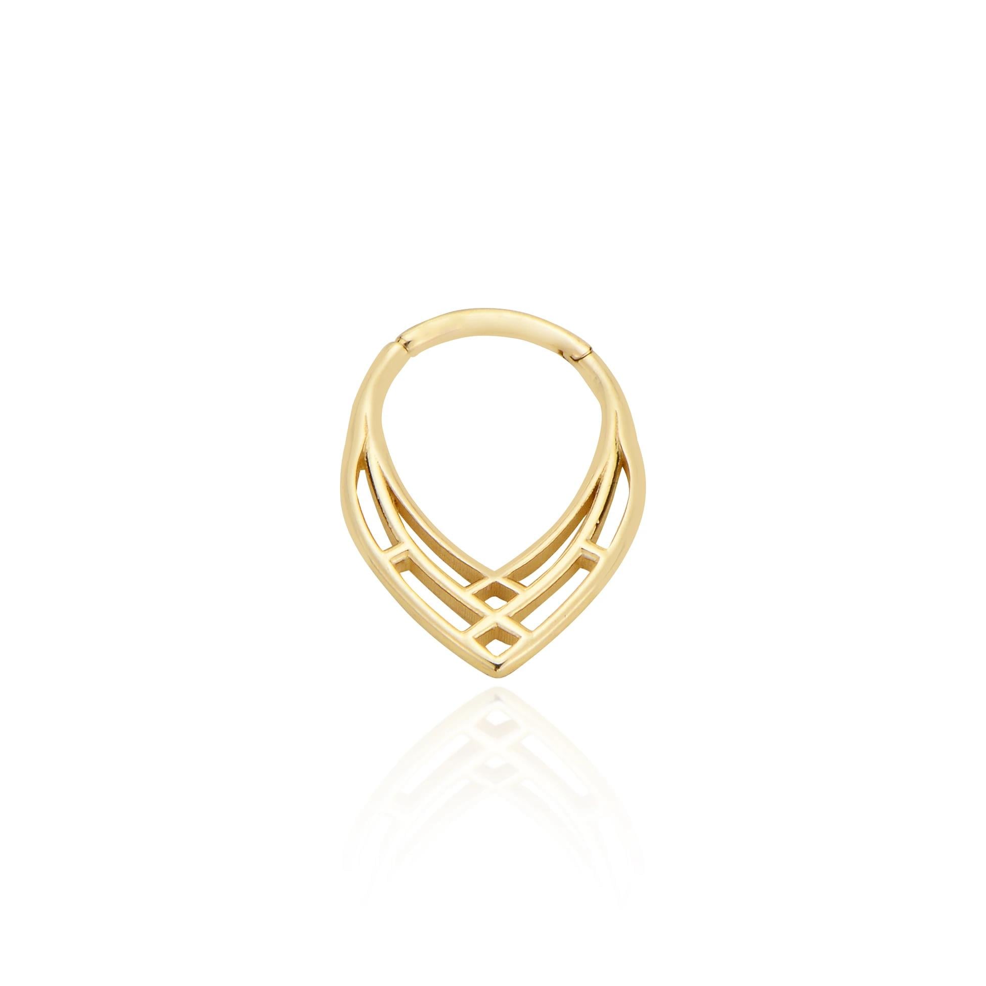 Modern tasarım helix piercing