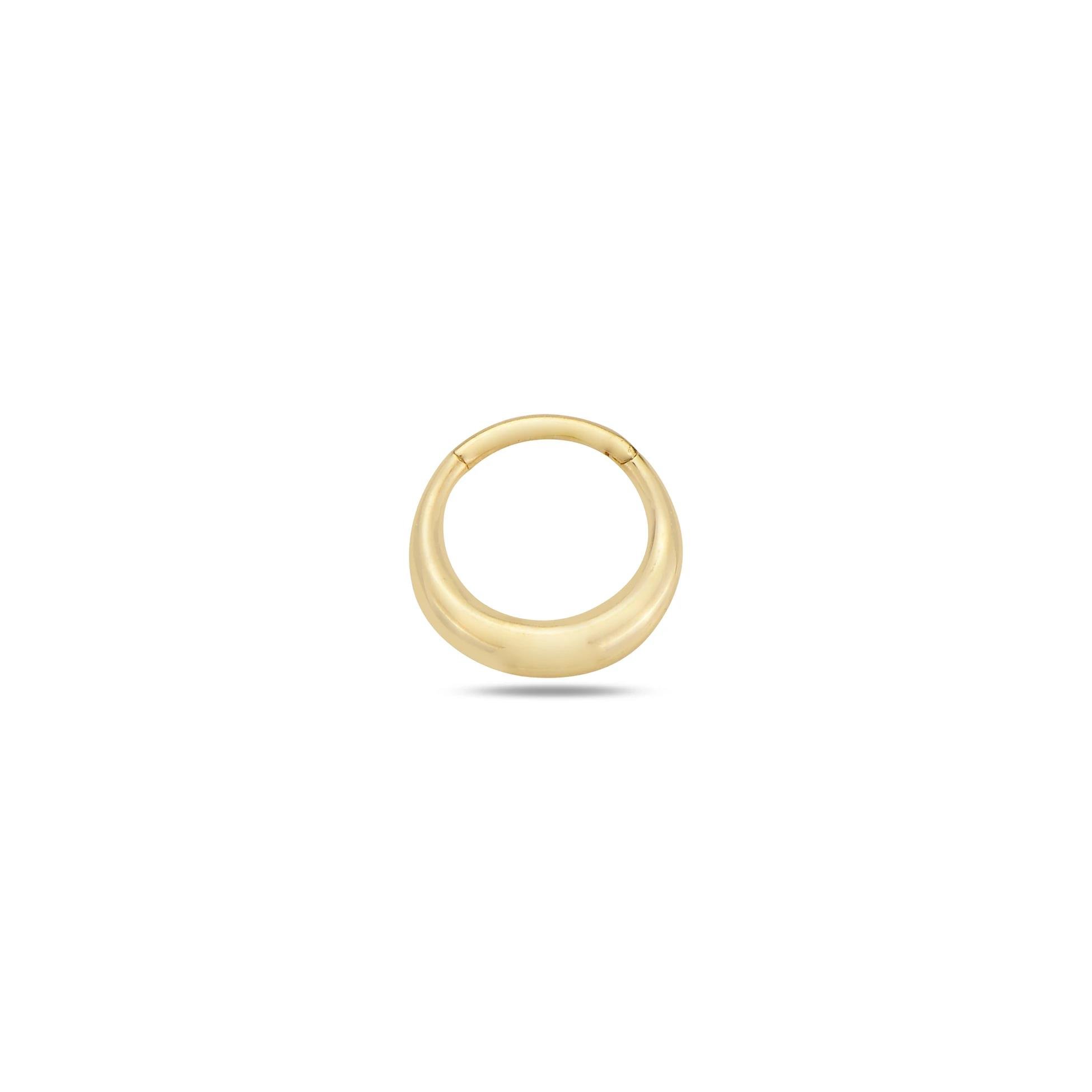 Sade modern halka helix piercing