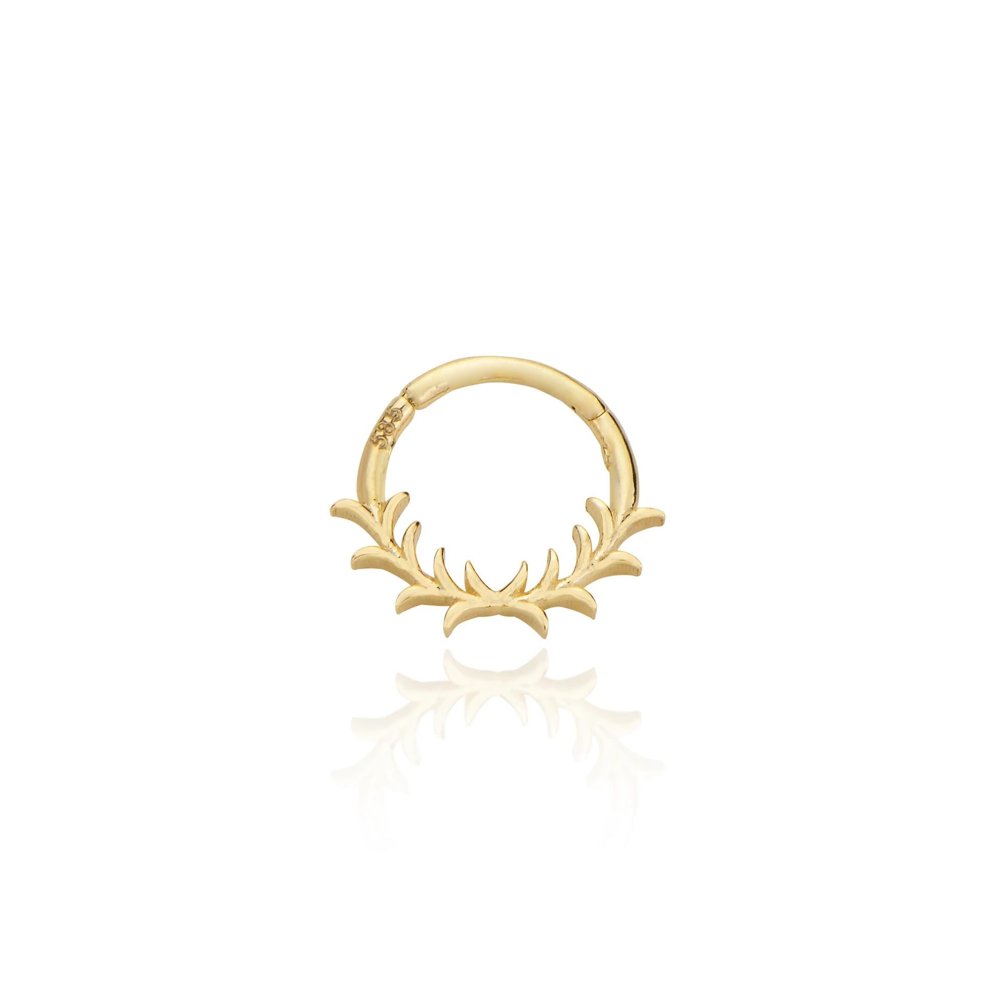 Tasarım halka helix piercing