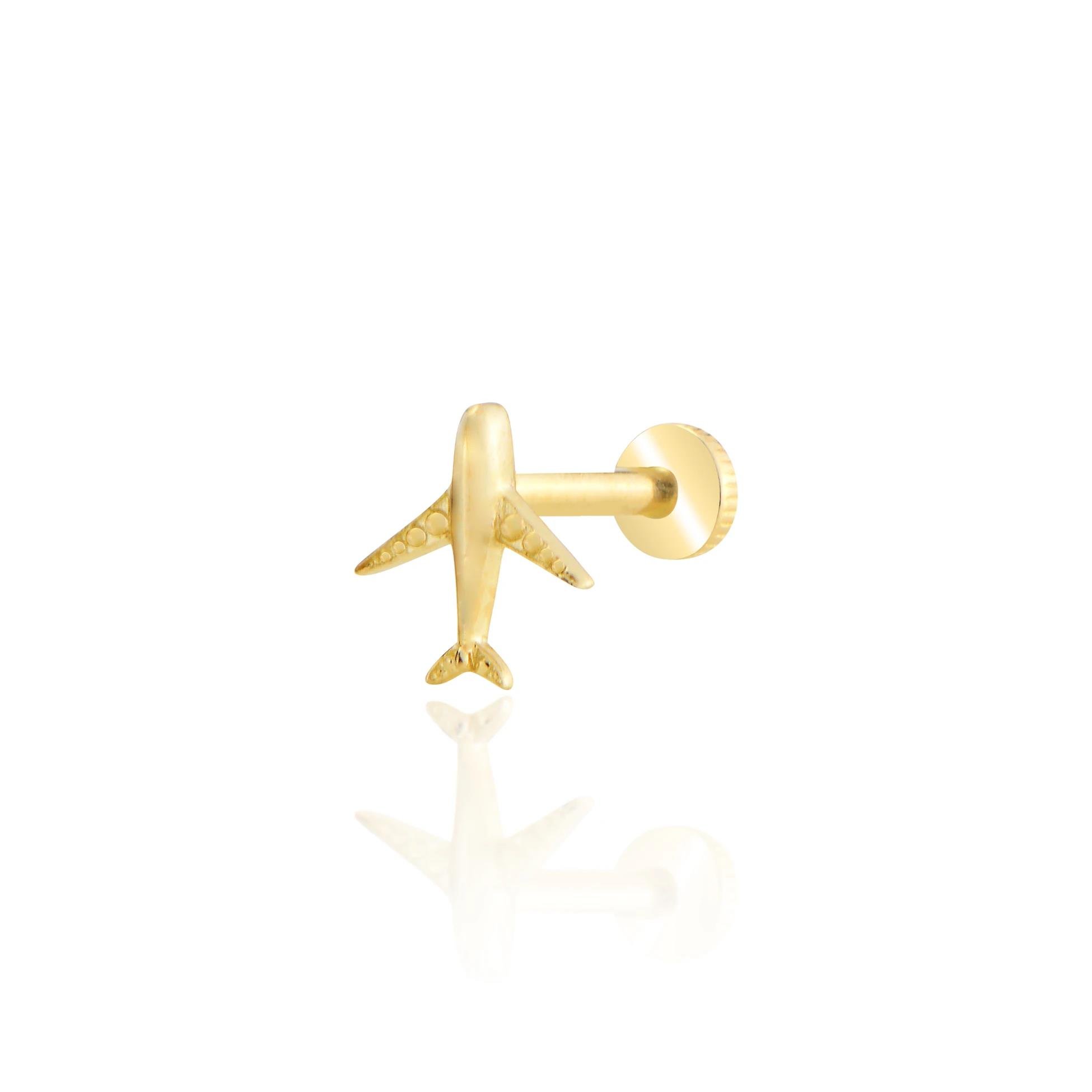 Uçak tragus piercing