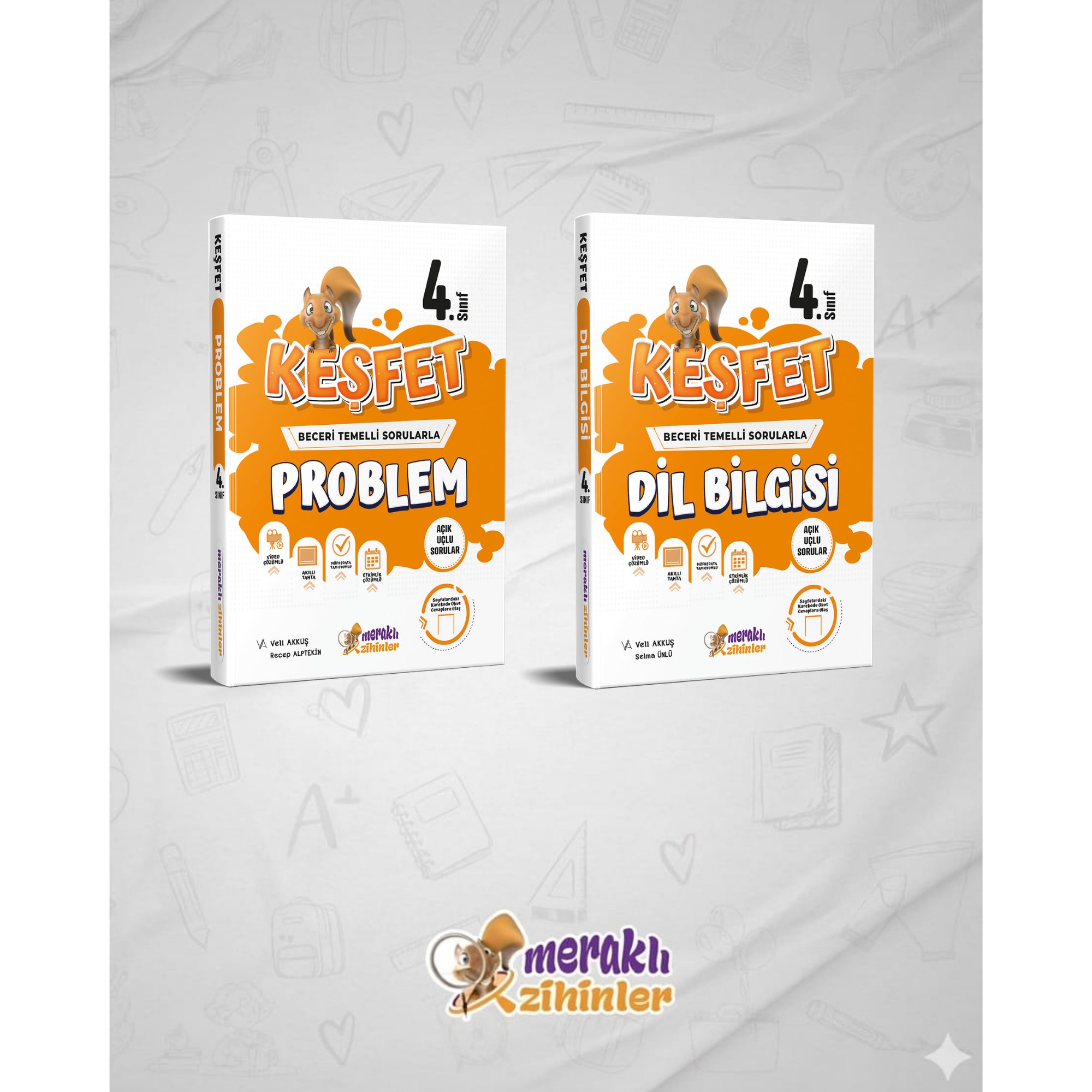  4. SINIF KEŞFET DİL BİLGİSİ VE PROBLEMLER KİTABI [2'Lİ SET]