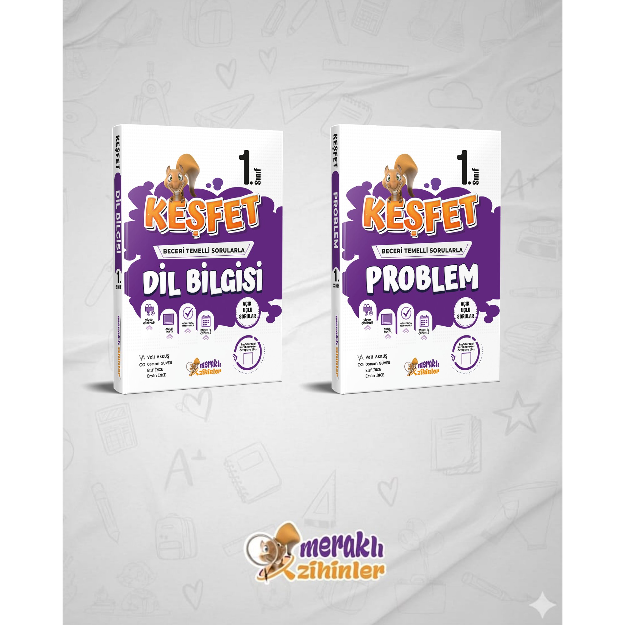 1.SINIF KEŞFET DİL BİLGİSİ-PROBLEM [2'Lİ SET]