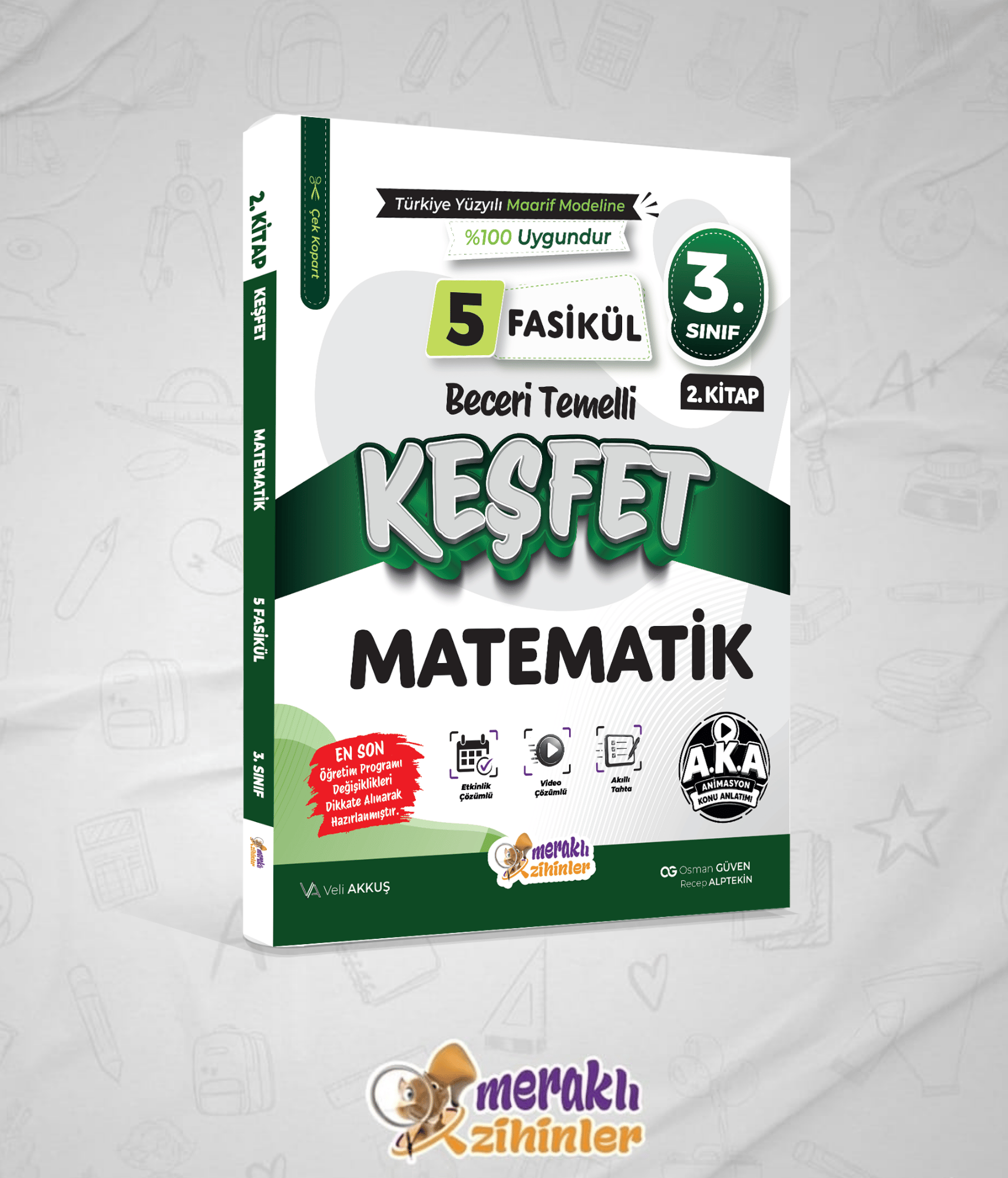 3.SINIF BECERİ TEMELLİ MATEMATİK(1-2) 10 FASİKÜL KEŞFET(2'Lİ SET)