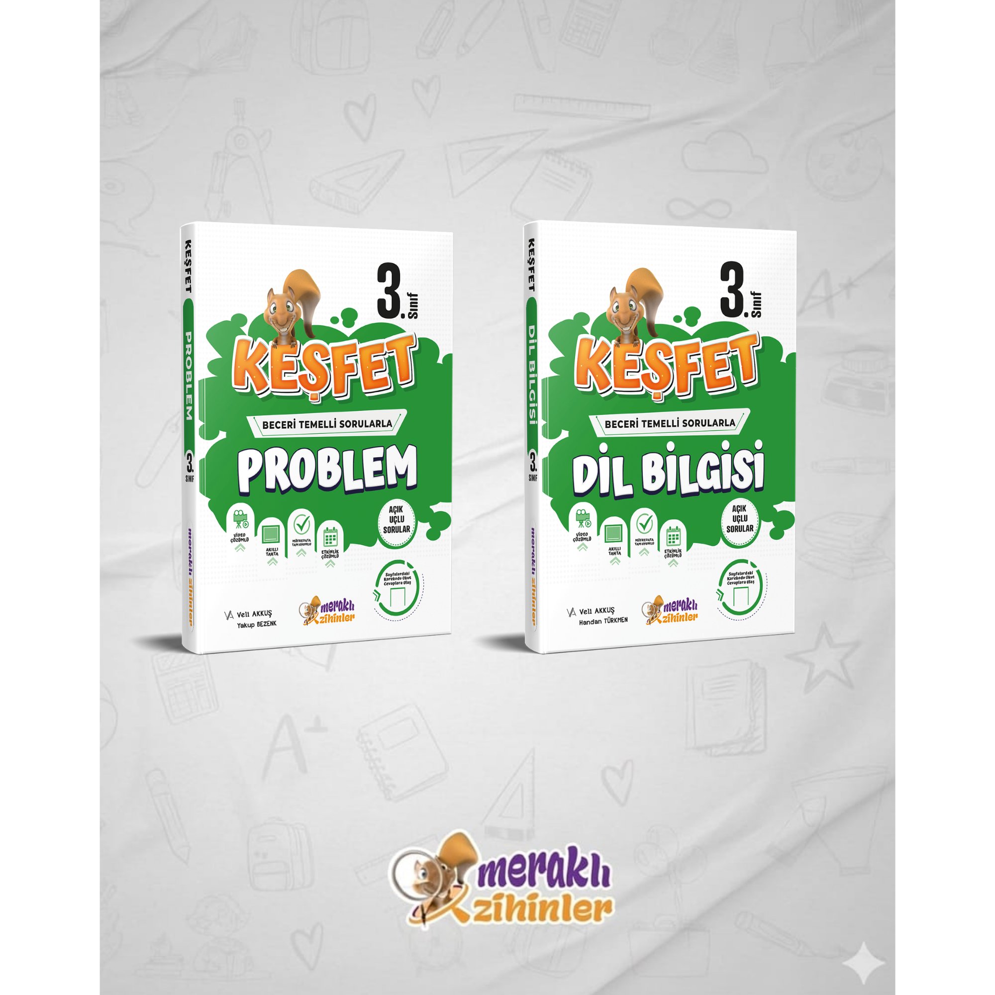 3. SINIF KEŞFET DİL BİLGİSİ VE PROBLEM KİTABI [2'Lİ SET] 