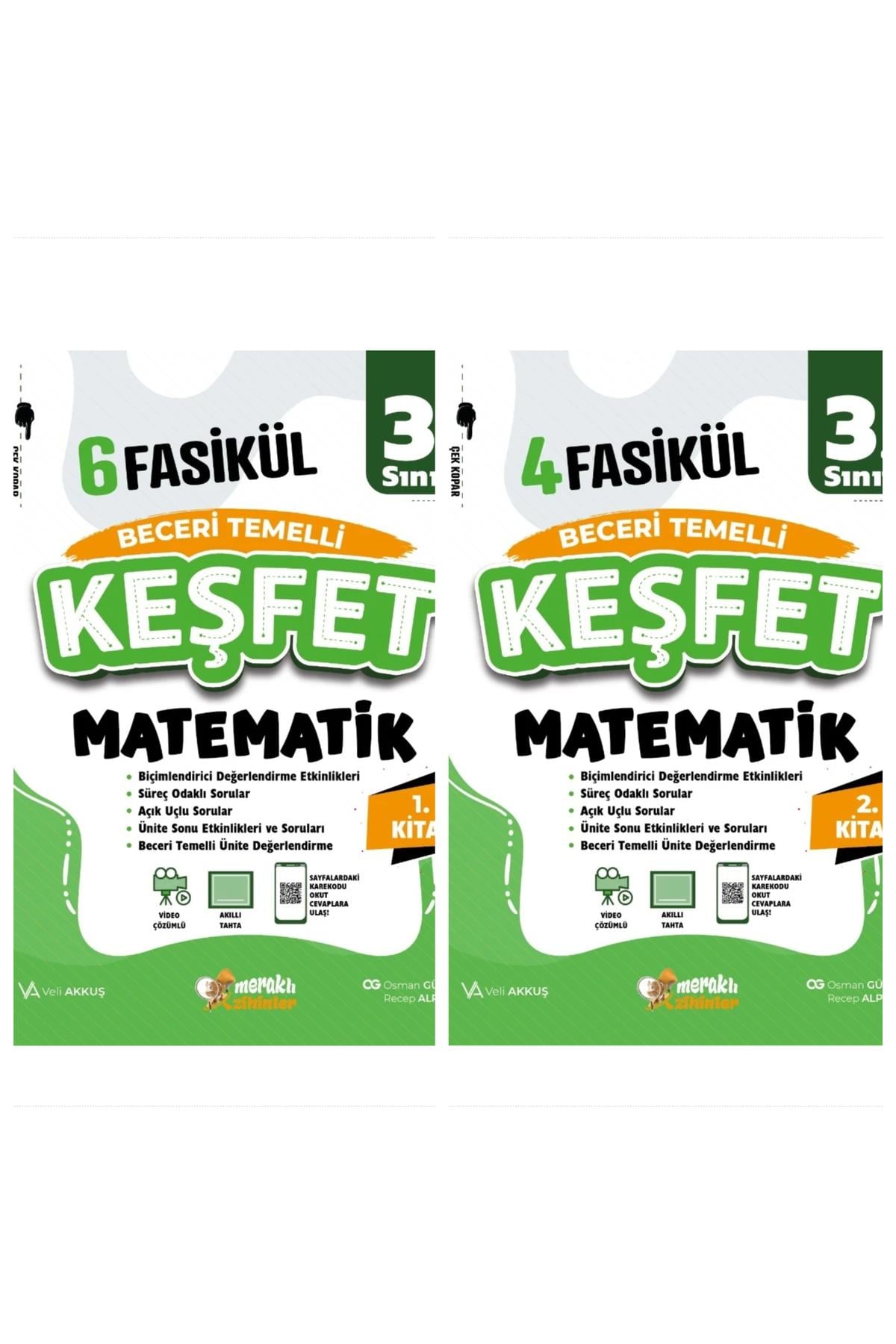 3.SINIF BECERİ TEMELLİ MATEMATİK(1-2) 10 FASİKÜL KEŞFET(2'Lİ SET)