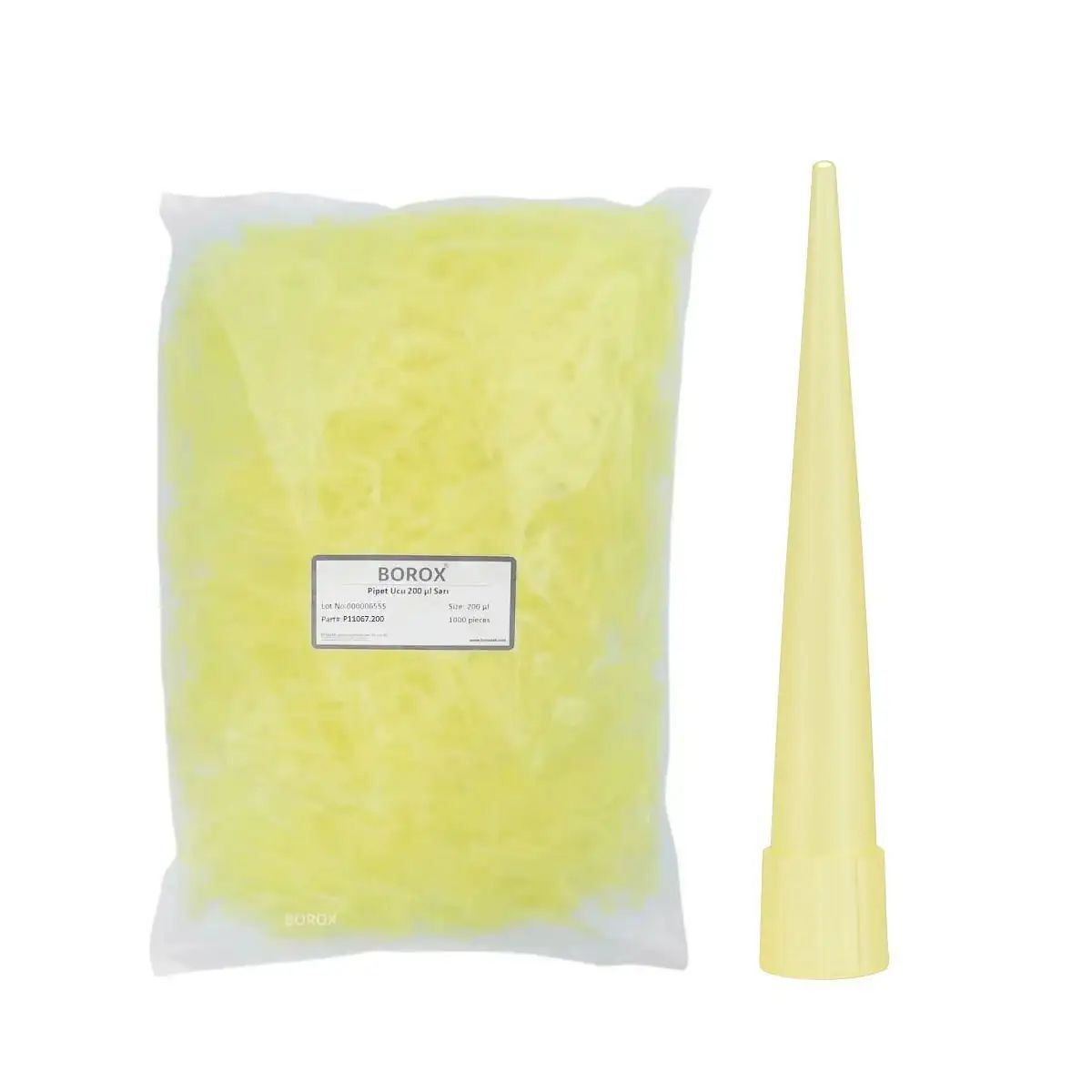 Mikro Pipet Ucu Sarı