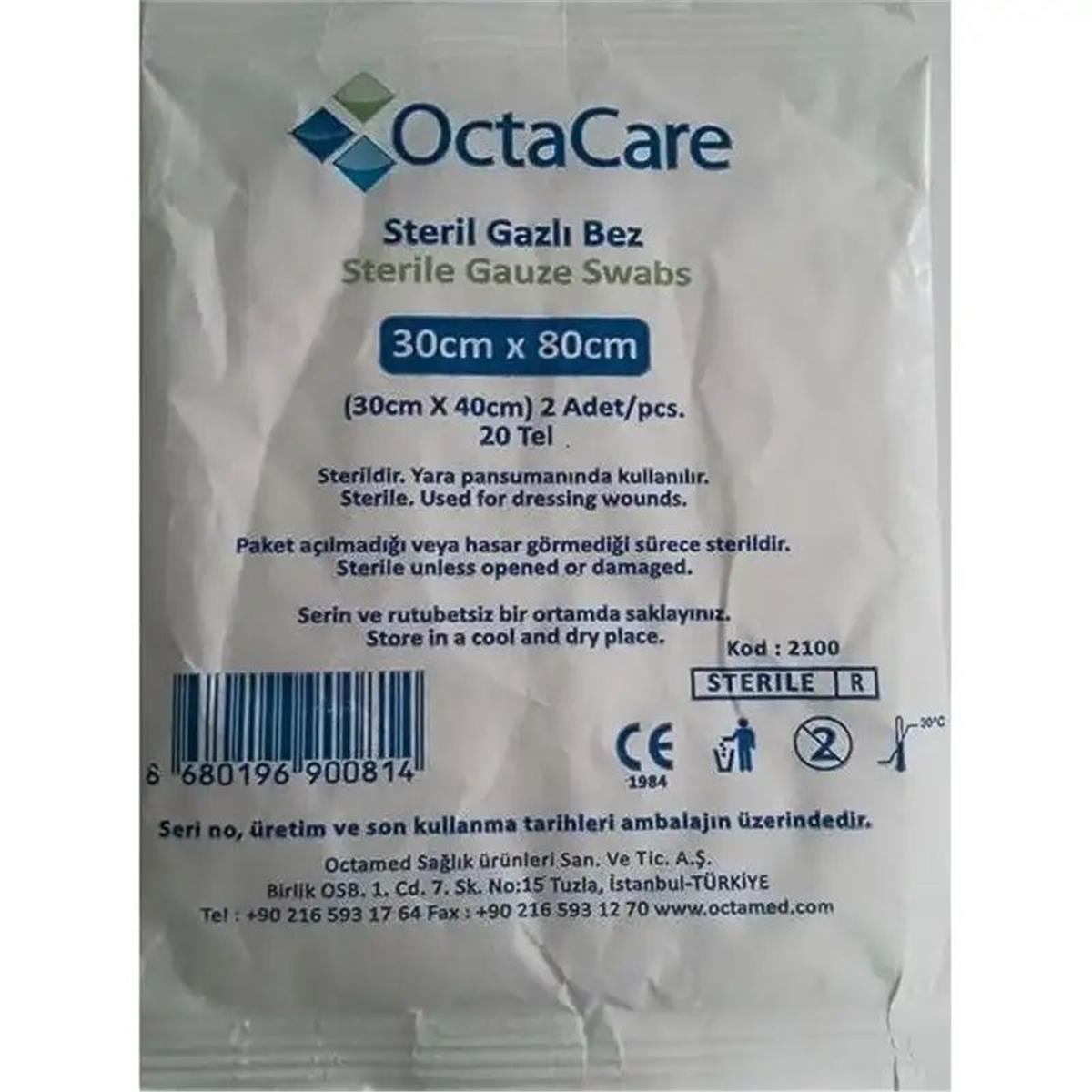 Steril Spanç (Nonwoven) 30x80