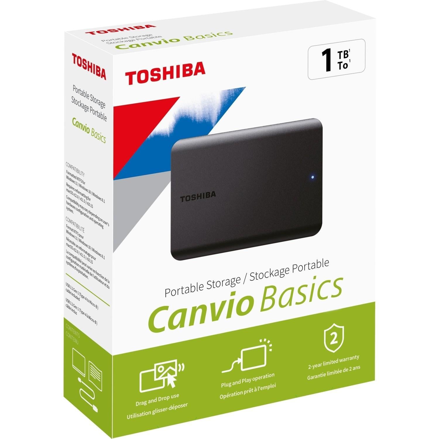 1TB CANVIO BASICS 2.5