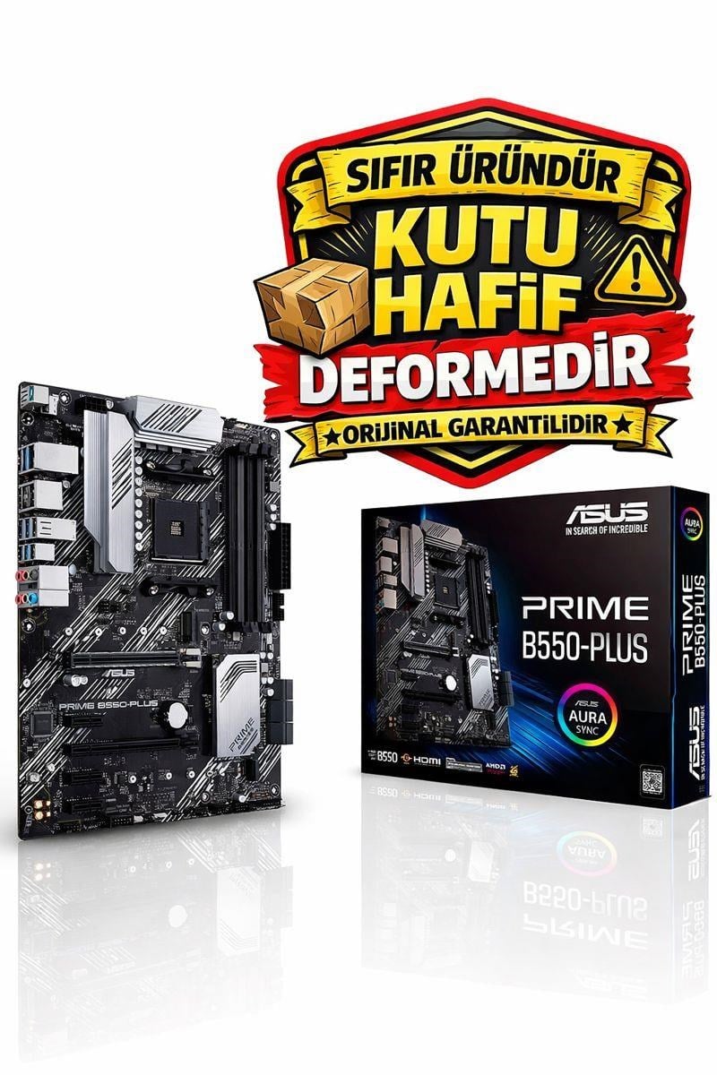 Asus Prime B550-PLUS AMD AM4 DDR4 ATX Anakart