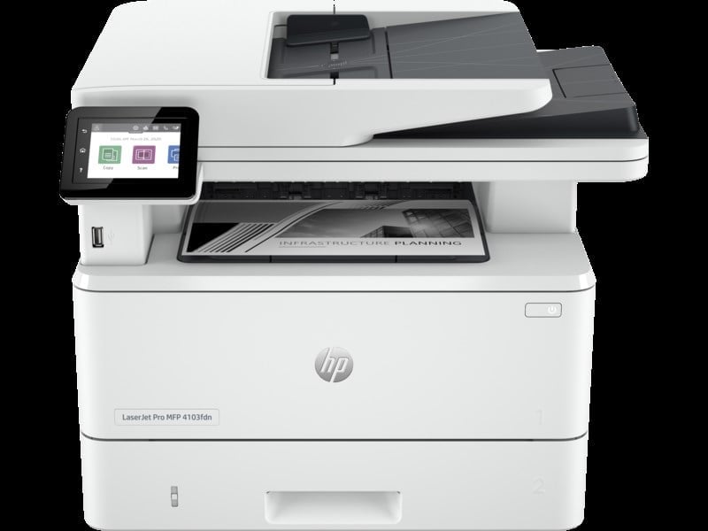 HP LaserJet Pro 4103FDN 2Z628A Tarayıcı + Fotokopi + Ethernet + usb + Dublex Mono Çok Fonksiyonlu Lazer Yazıcı