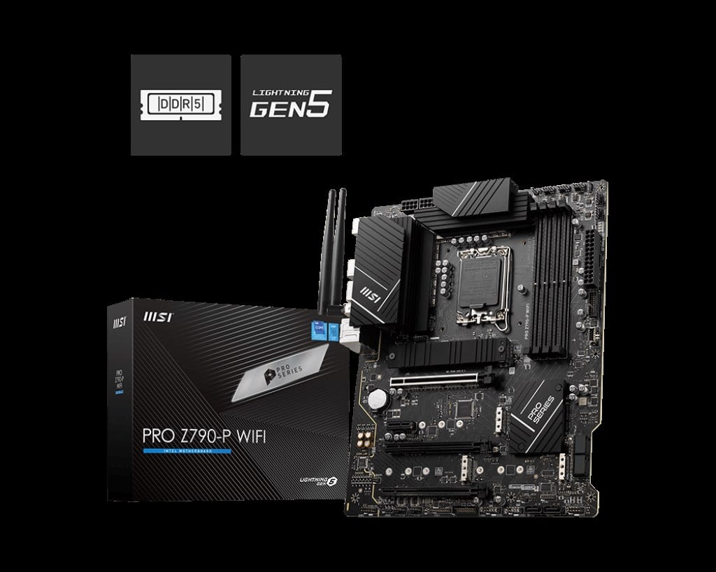 MSI PRO Z790-P WIFI DDR5 7000MHZ(OC) M.2 ATX 1700p