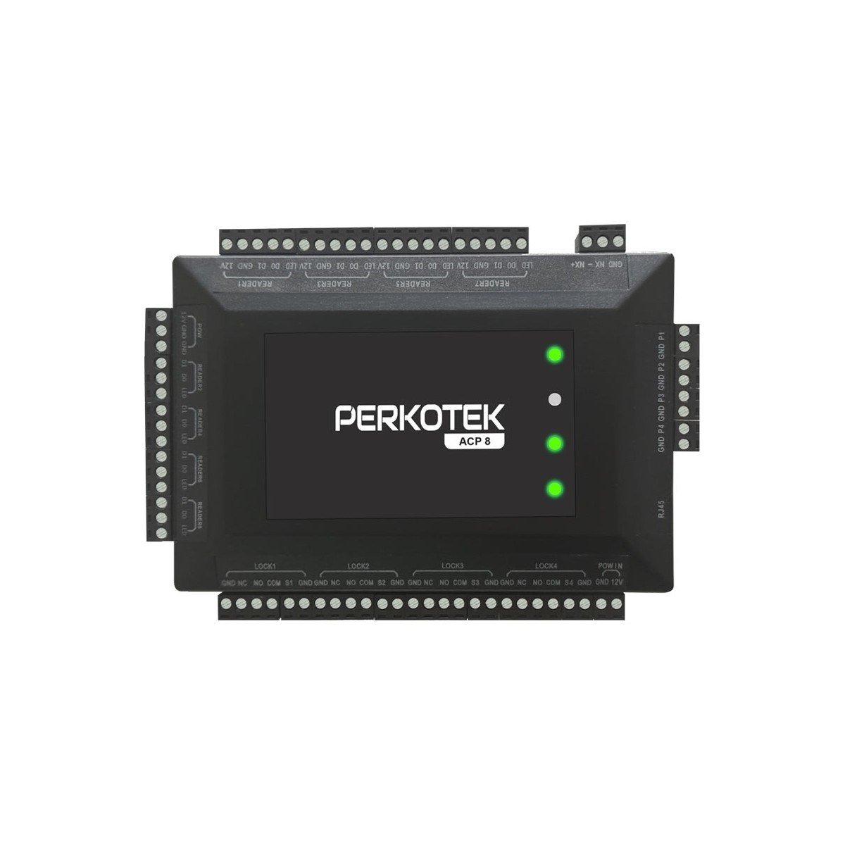 Perkotek ACP8 Geçiş Kontrol Paneli – Access Control Ünitesi