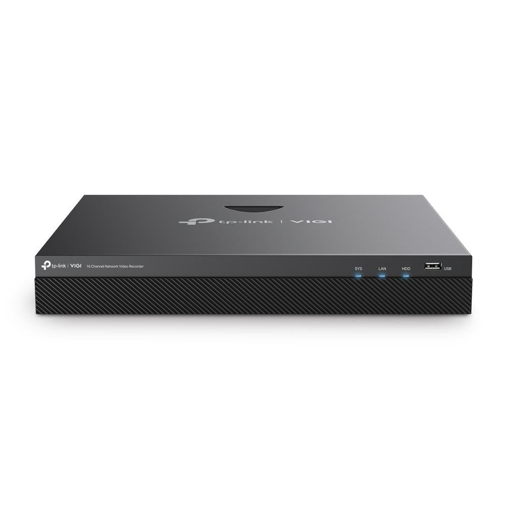 TP-LINK VIGI NVR2016H-16MP 16 KANAL 140W POE 4K 2 SATA H265+ ONVIF NVR KAYIT CİHAZI