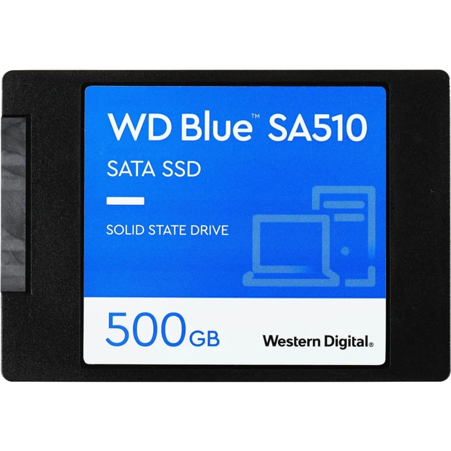 WD Blue SA510 500GB WDS500G5B0A 2.5inç 560-510Mb Sata 3D SSD