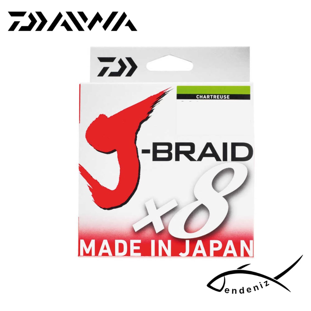 Daiwa JBraid 8B 150m Chartreuse İp Misina    